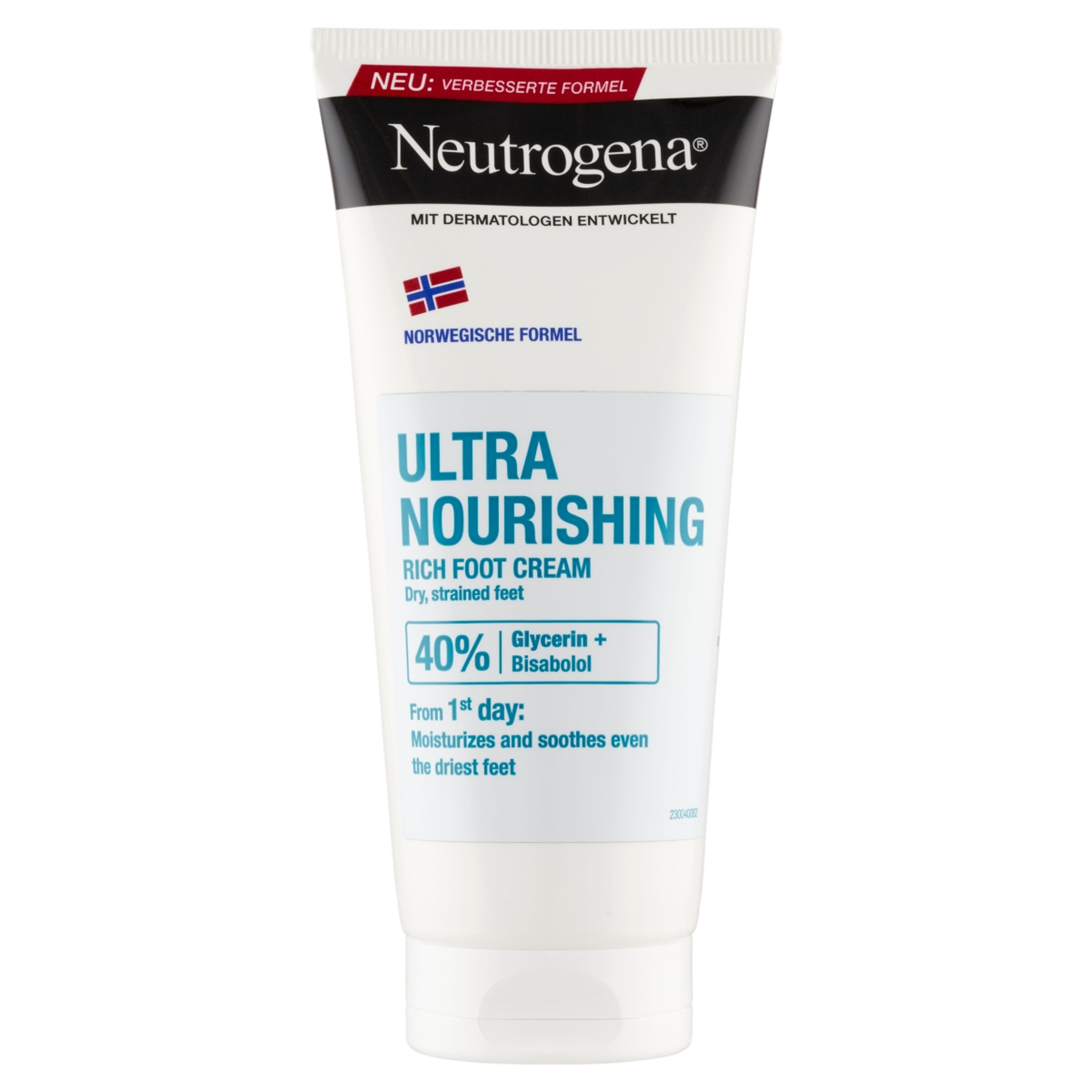 Neutrogena lábkrém norvég formulával száraz és megkeményedett borre - 100 ml