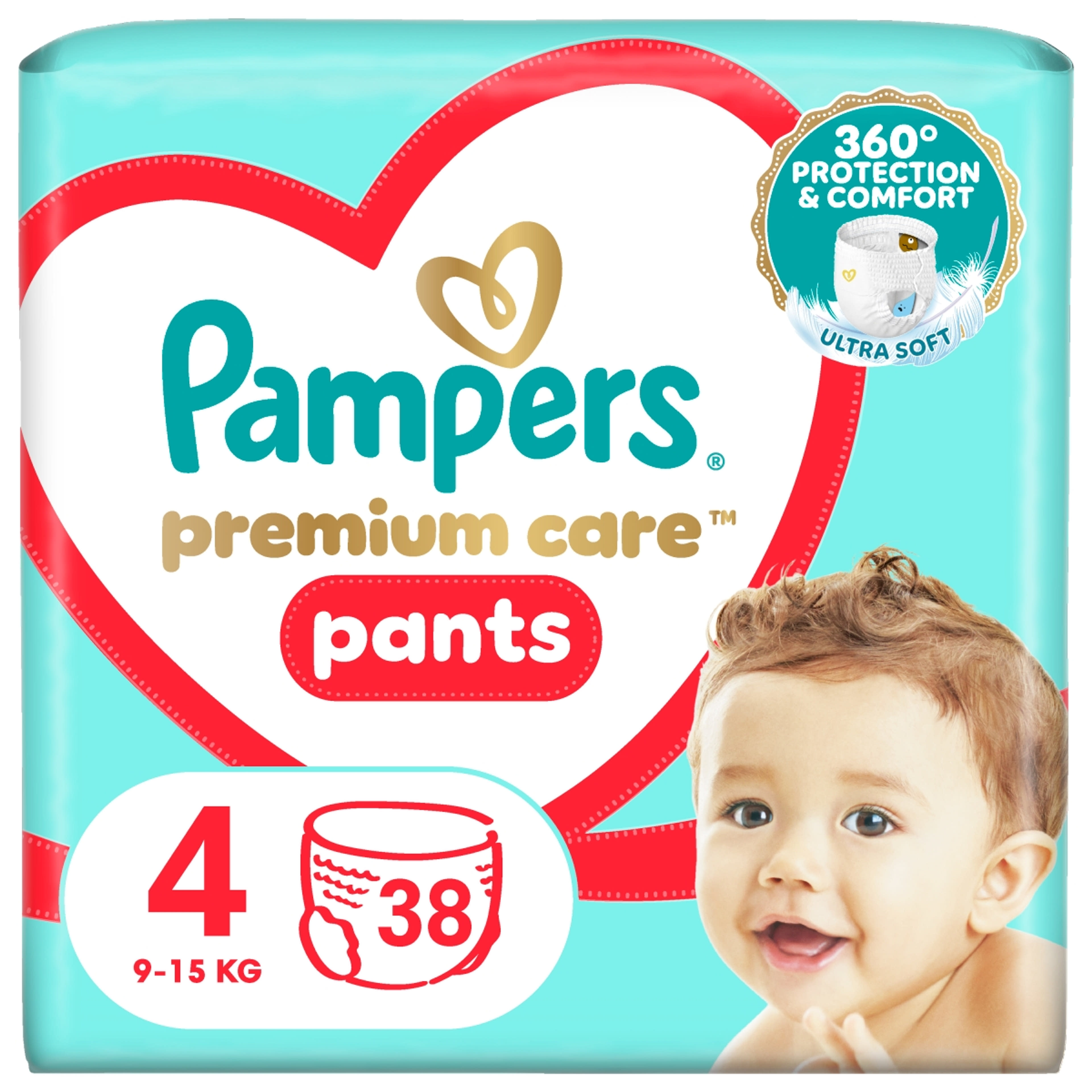 Pampers Premium Care Pants 4-es 9-15kg - 38 db-7