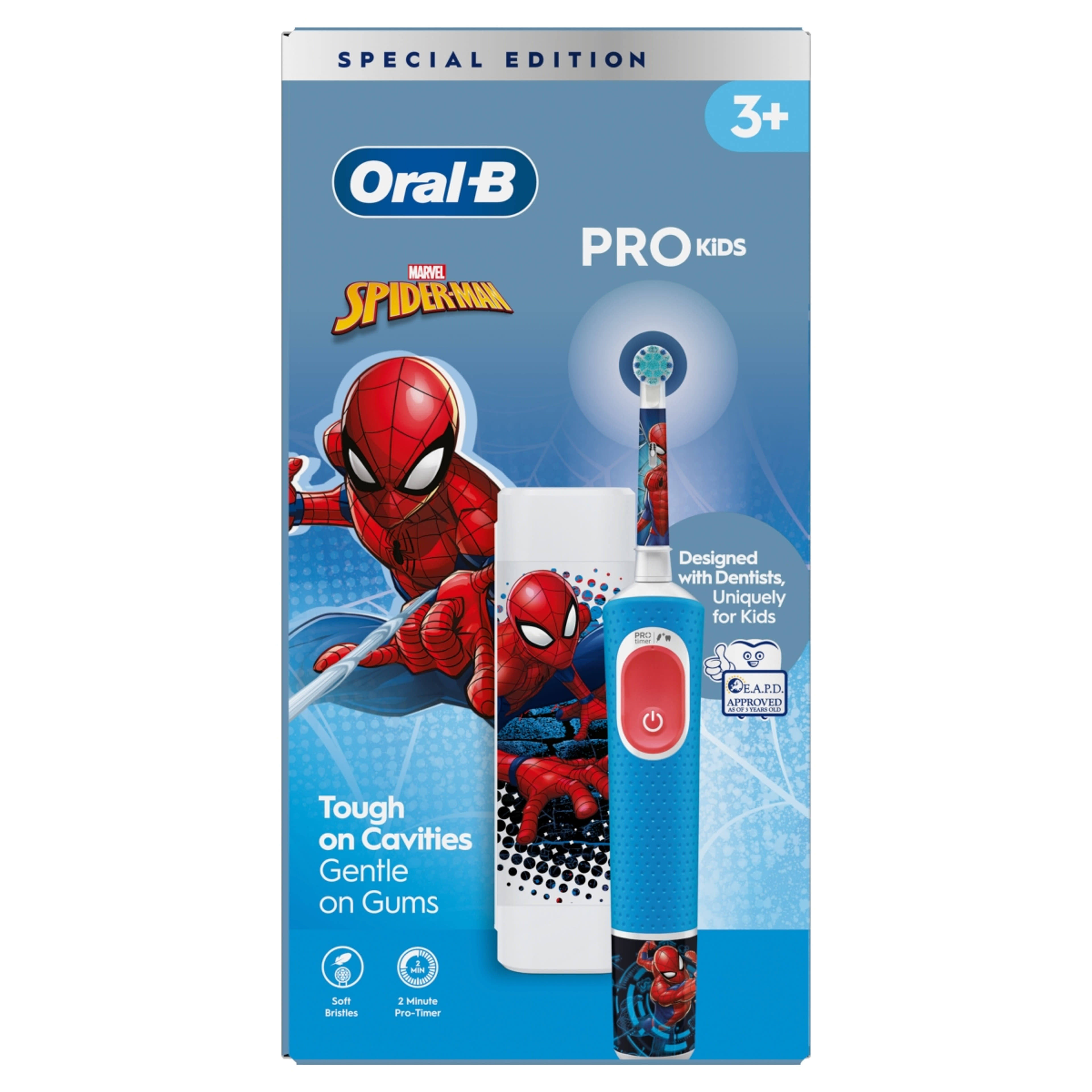Oral-B Pro Kids Spiderman/StarWars elektromos fogkefe ajándékcsomag - 1 db