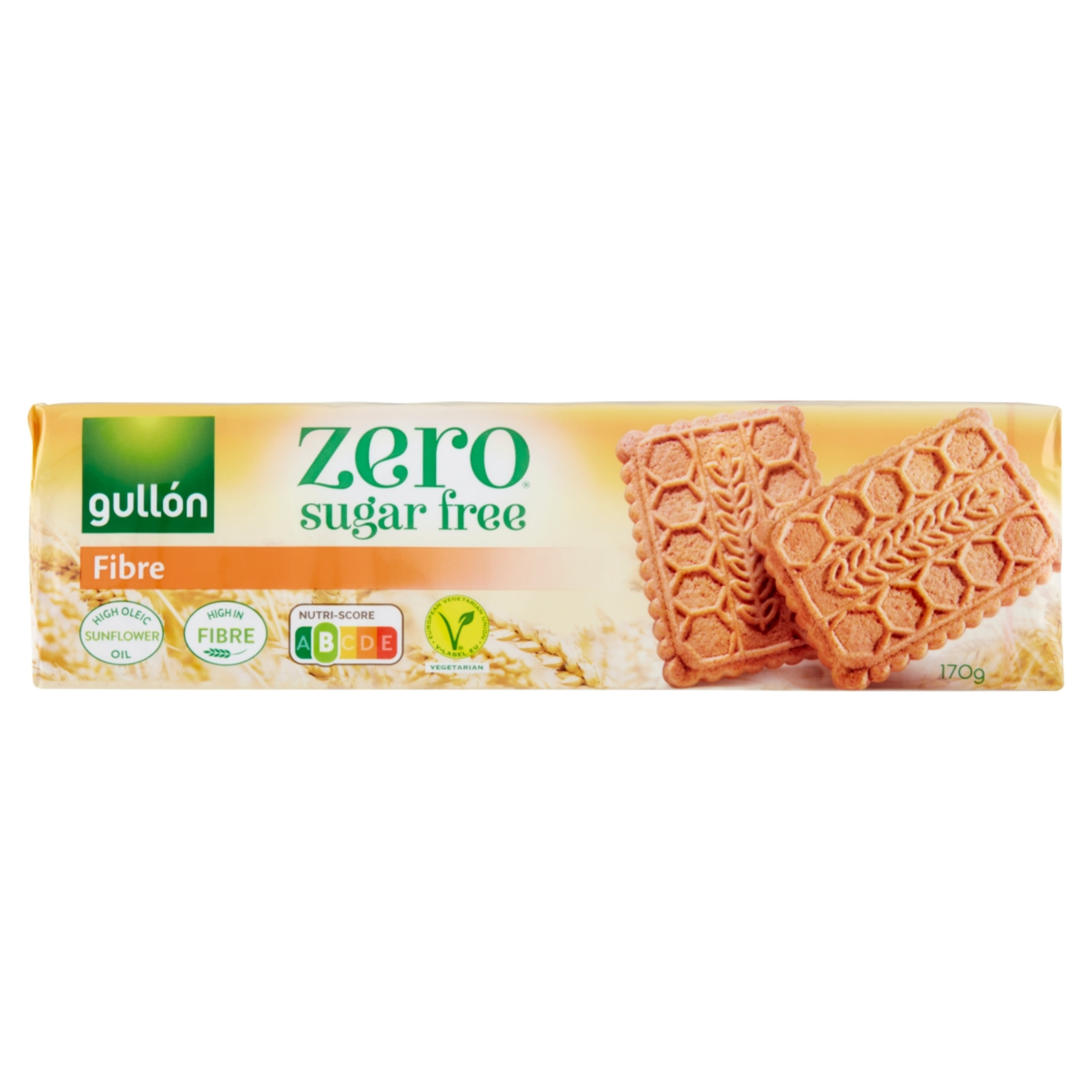 Gullon cukormentes rostdús keksz - 170 g