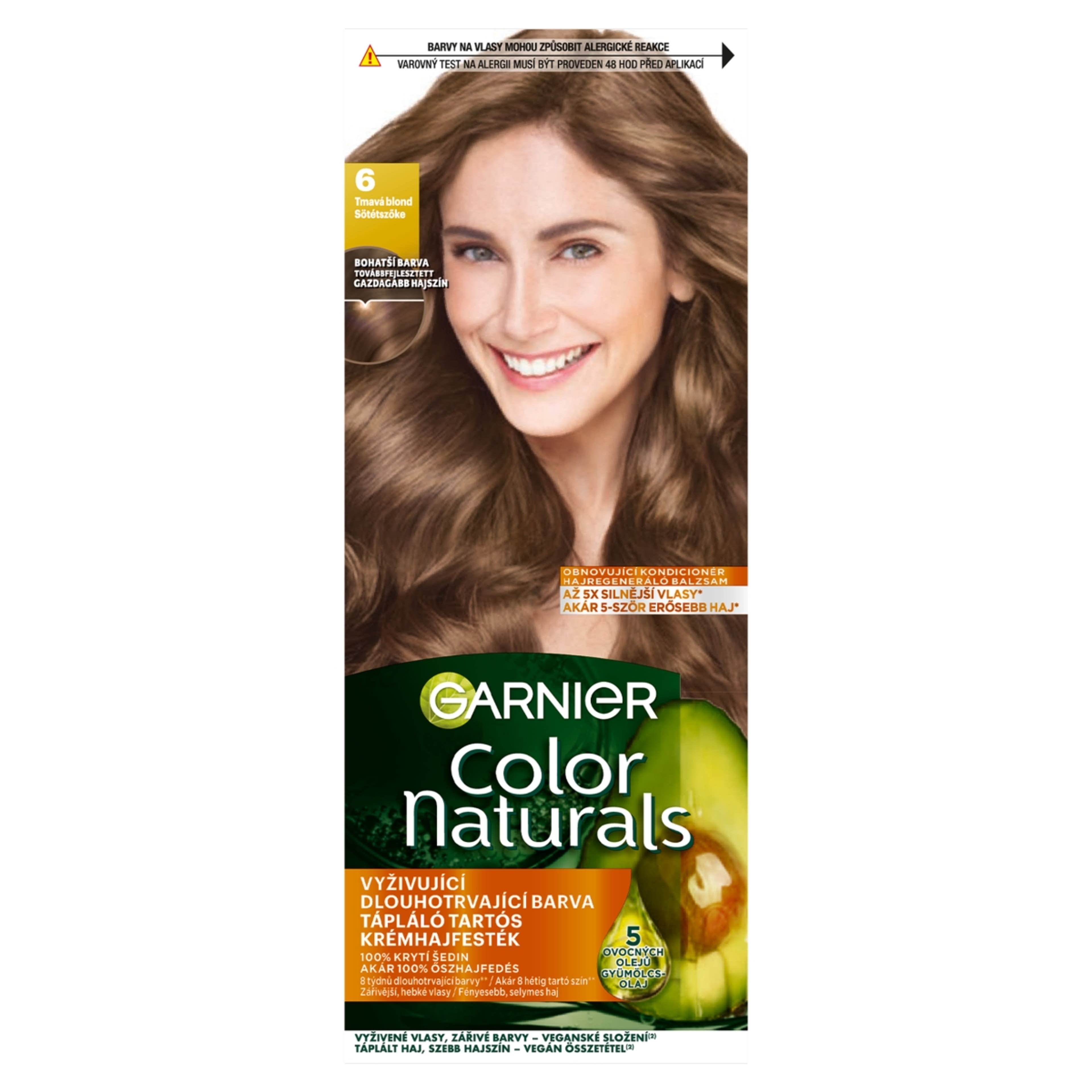 Garnier Color Naturals Tartós hajfesték /6 Med Blond - 1 db-1