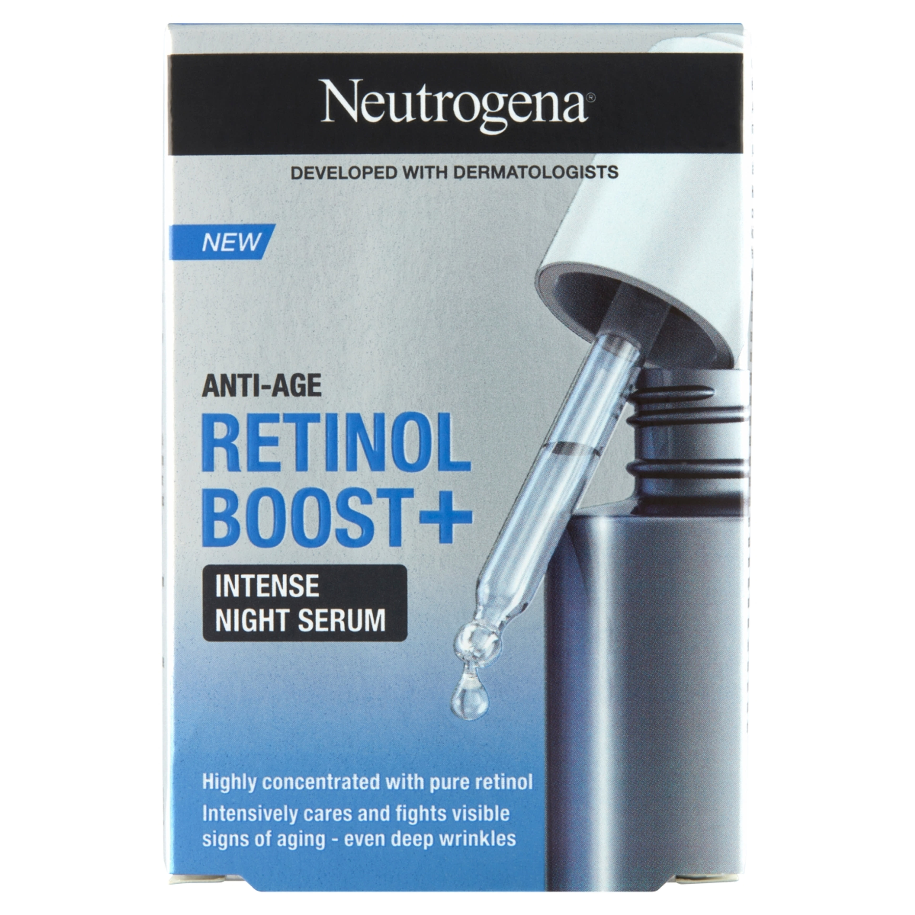 Neutrogena Retinol Boost + Intenzív éjszakai szérum - 30 ml-1