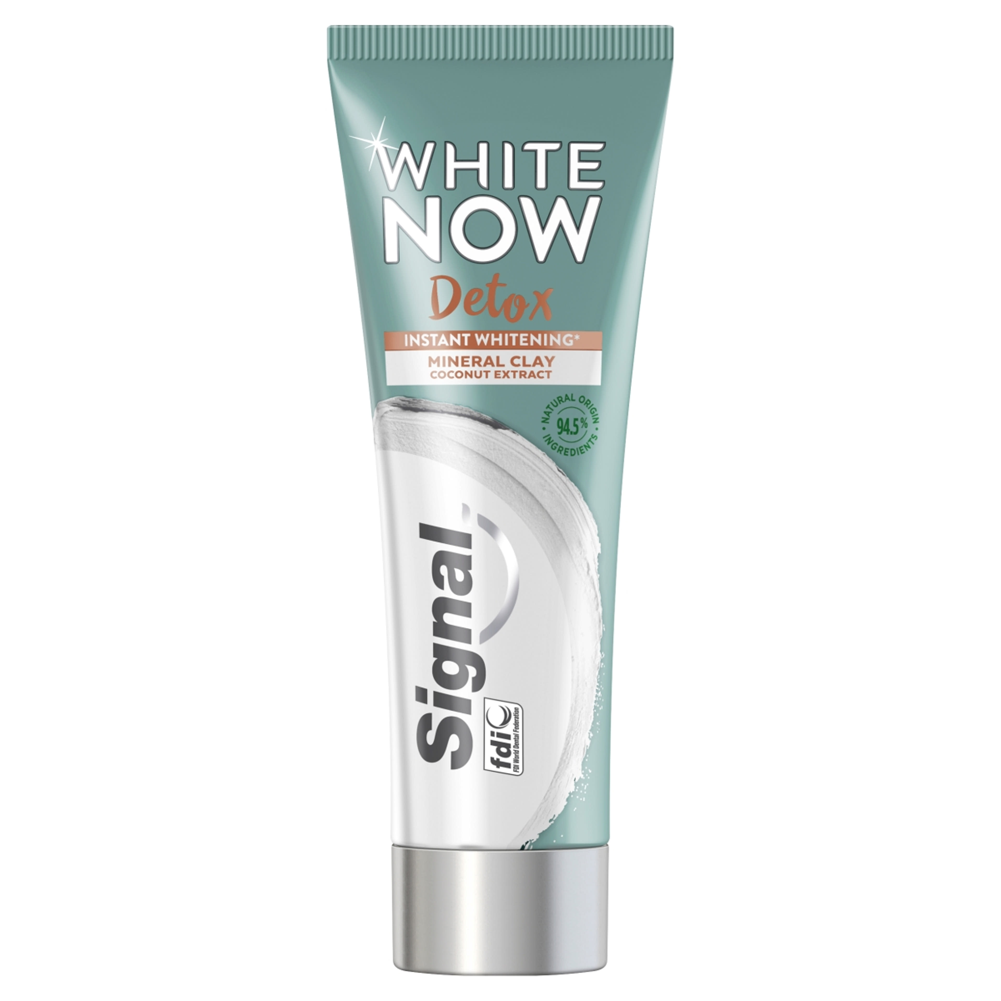 Signal White Now Detox Coconut fogkrém - 75 ml