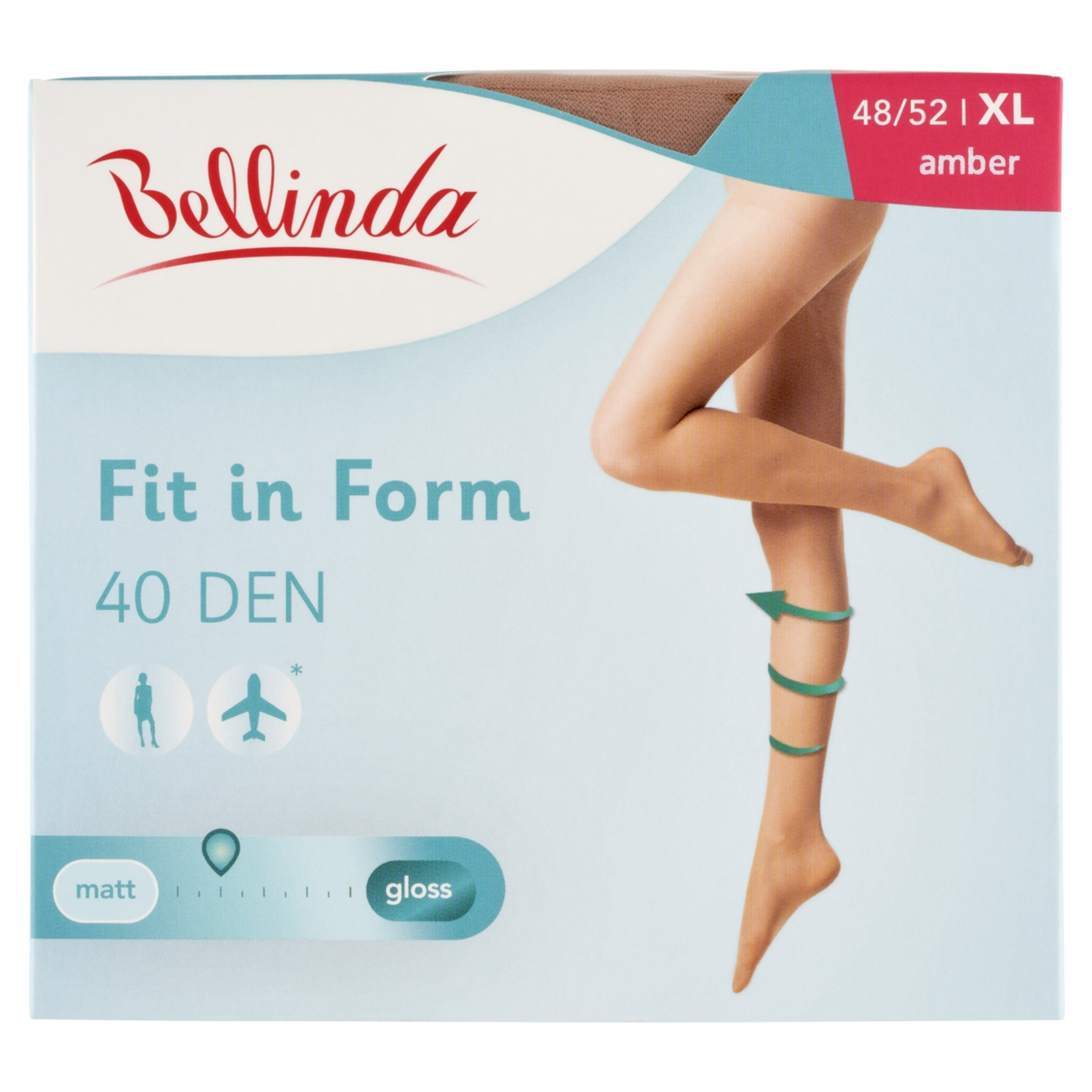 Bellinda harisnya Fit In Form 40 Amber XL - 1 db-1