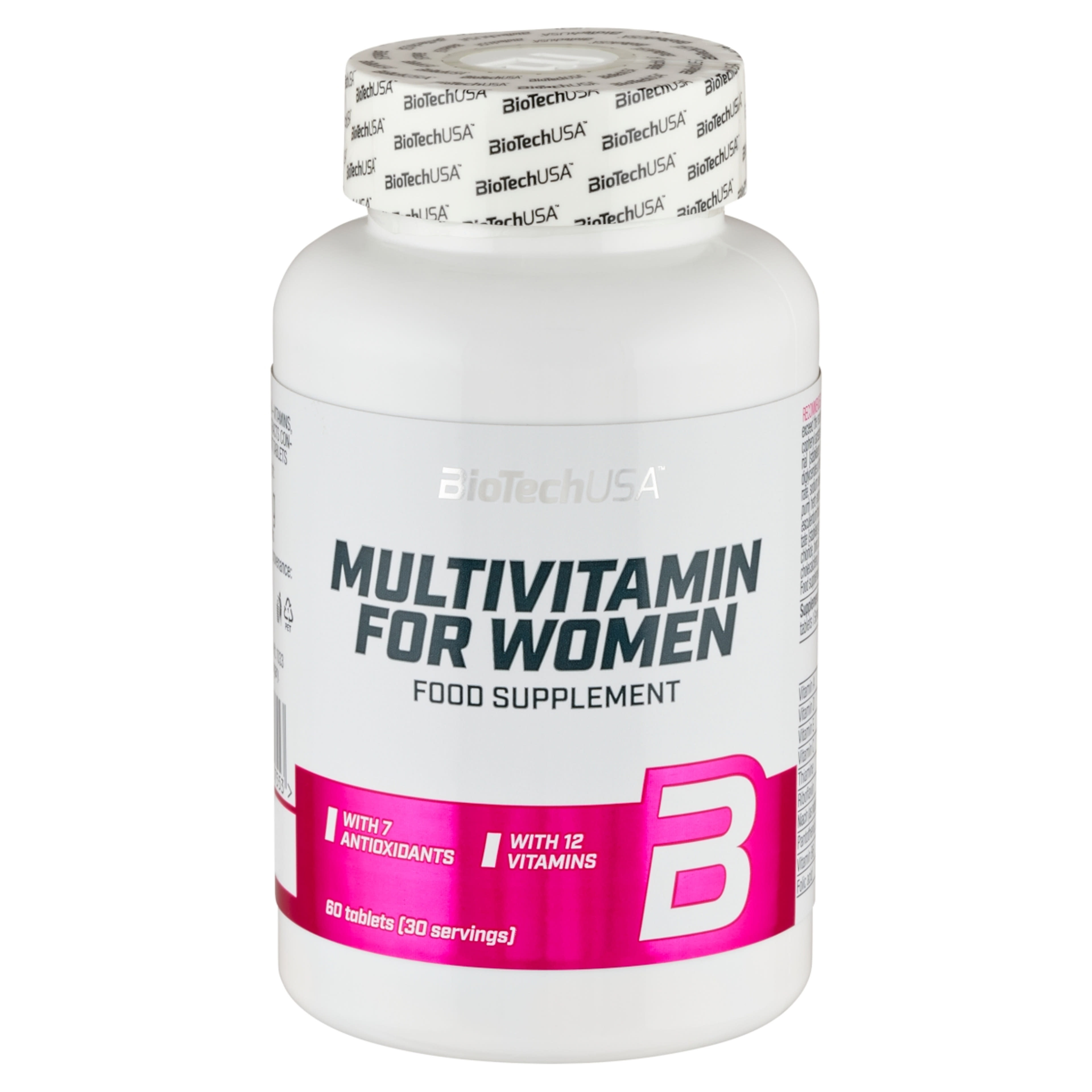 BioTechUSA Multivitamin for Women tabletta - 60 db-2