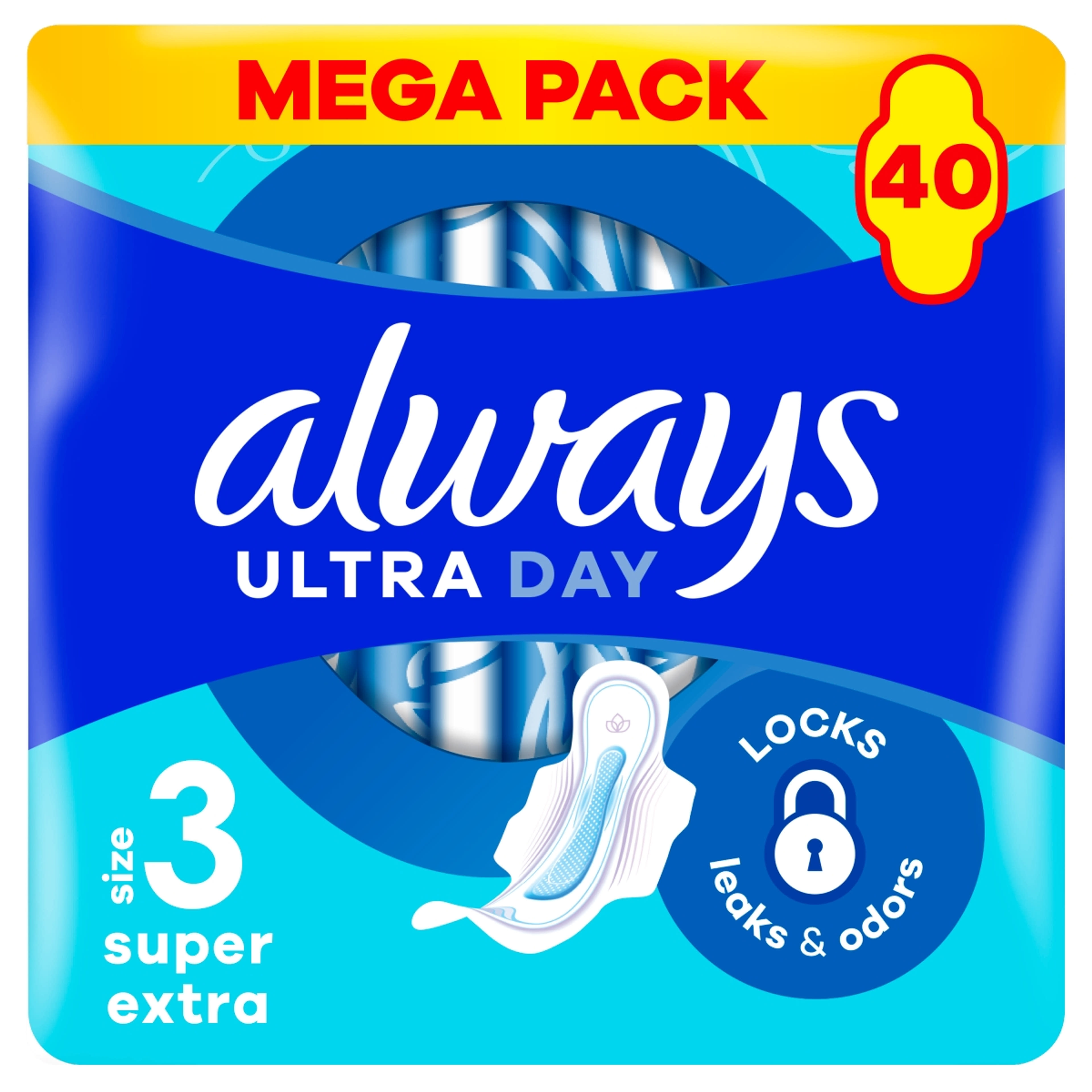 Always Ultra Day&Night egészségügyi betét - 40 db-9