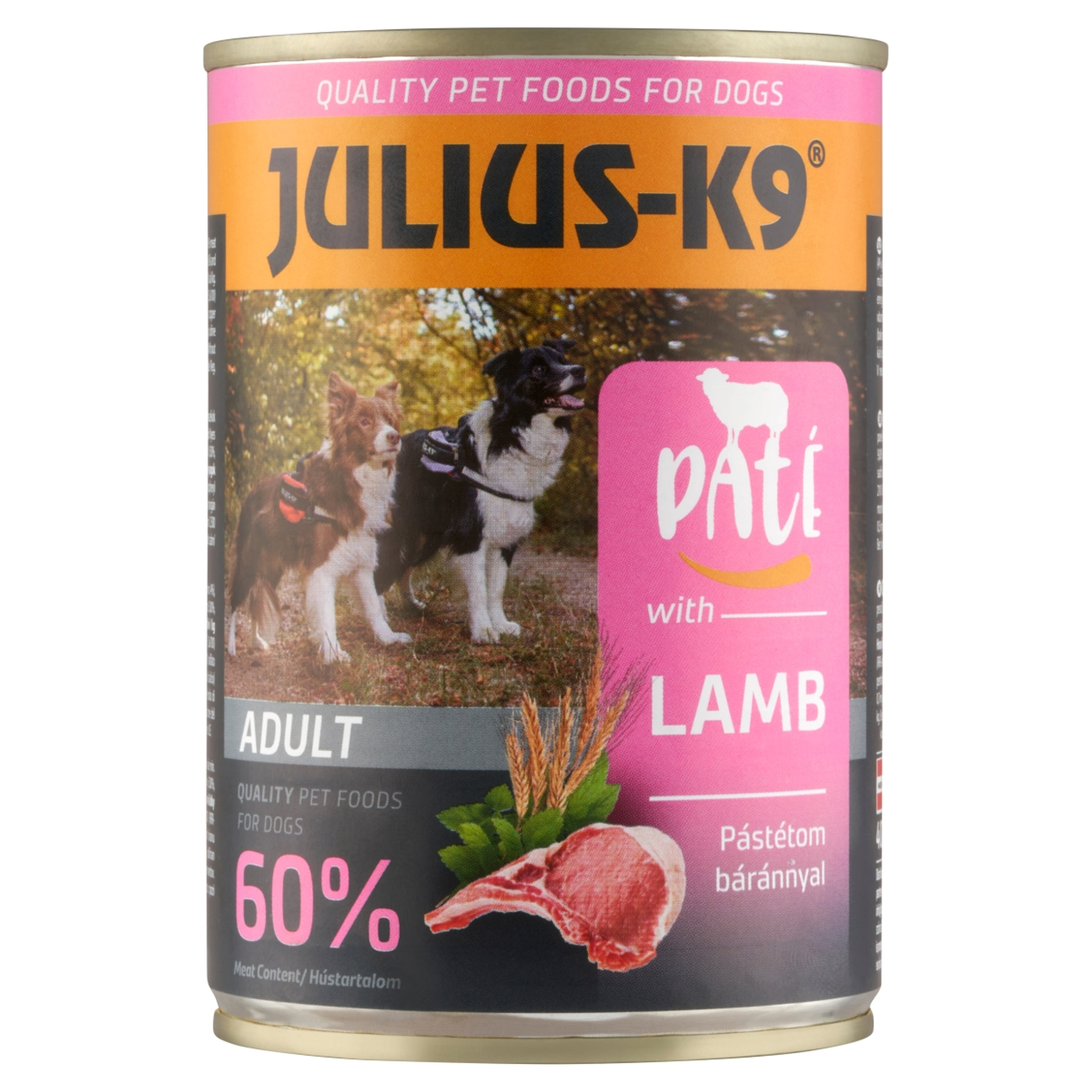 Julius-K9 konzerv kutyáknak bárány - 400 g