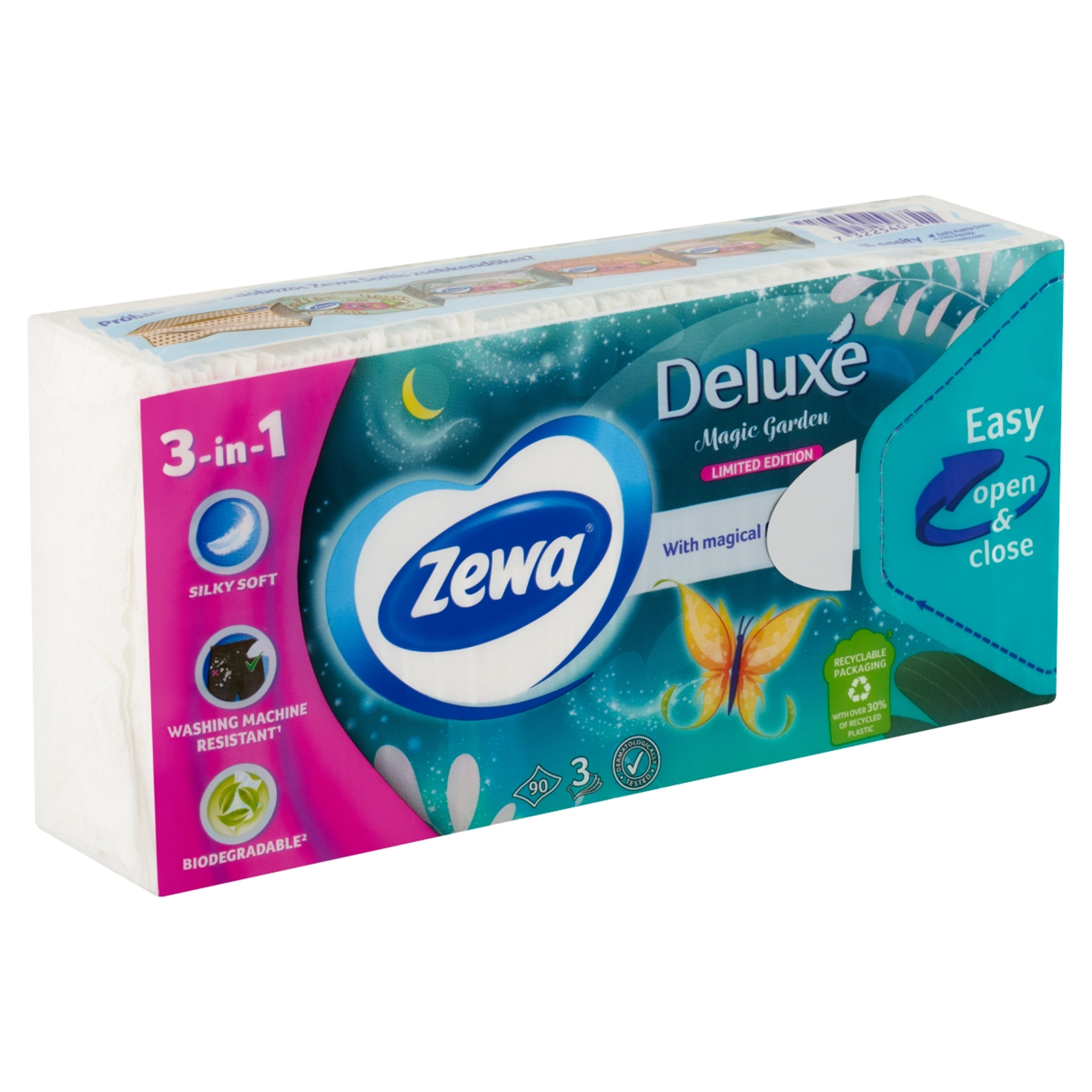 Zewa Deluxe Limited Edition papír zsebkendő 3 rétegű - 90 db-2