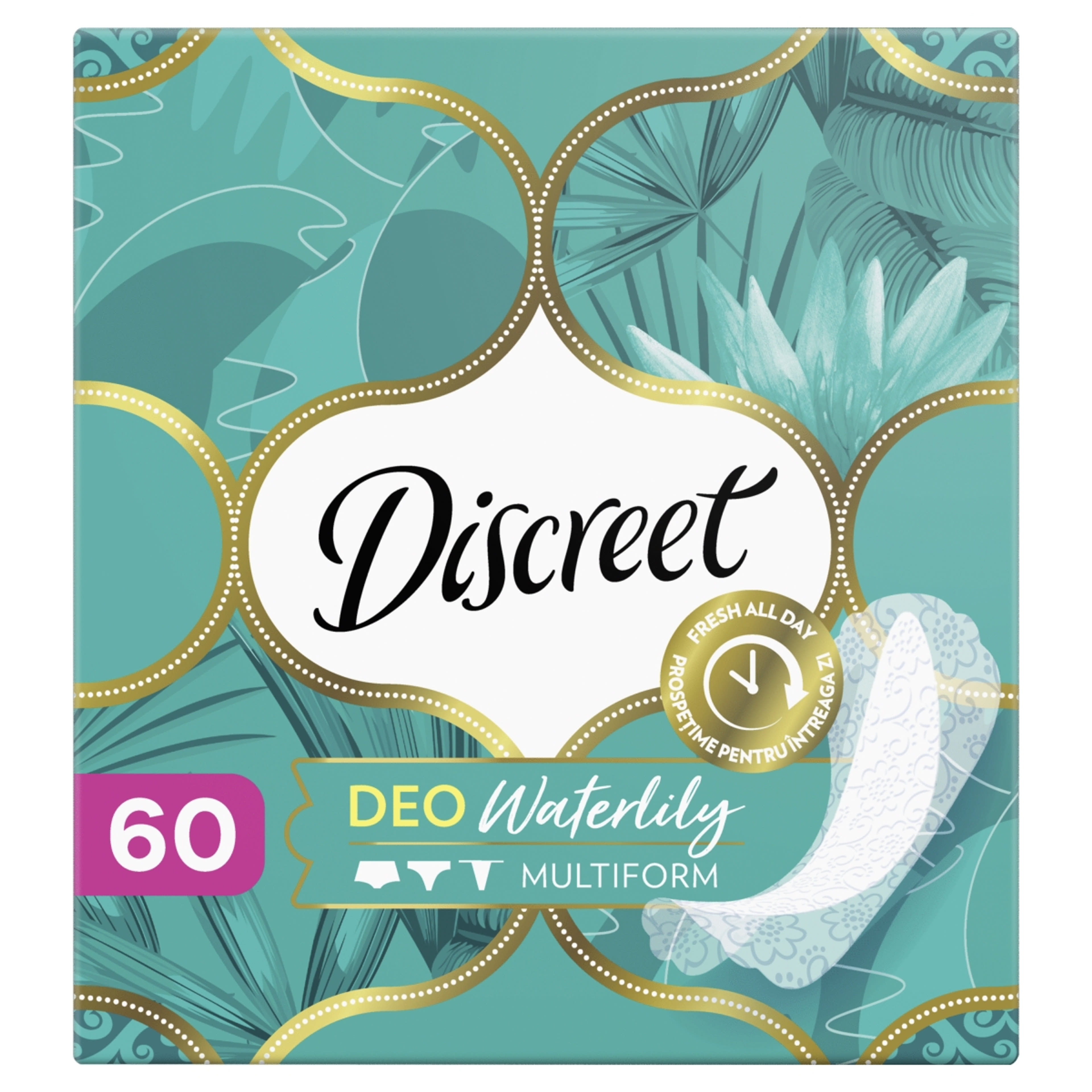 Discreet Waterlily tisztasági betét - 60 db-1