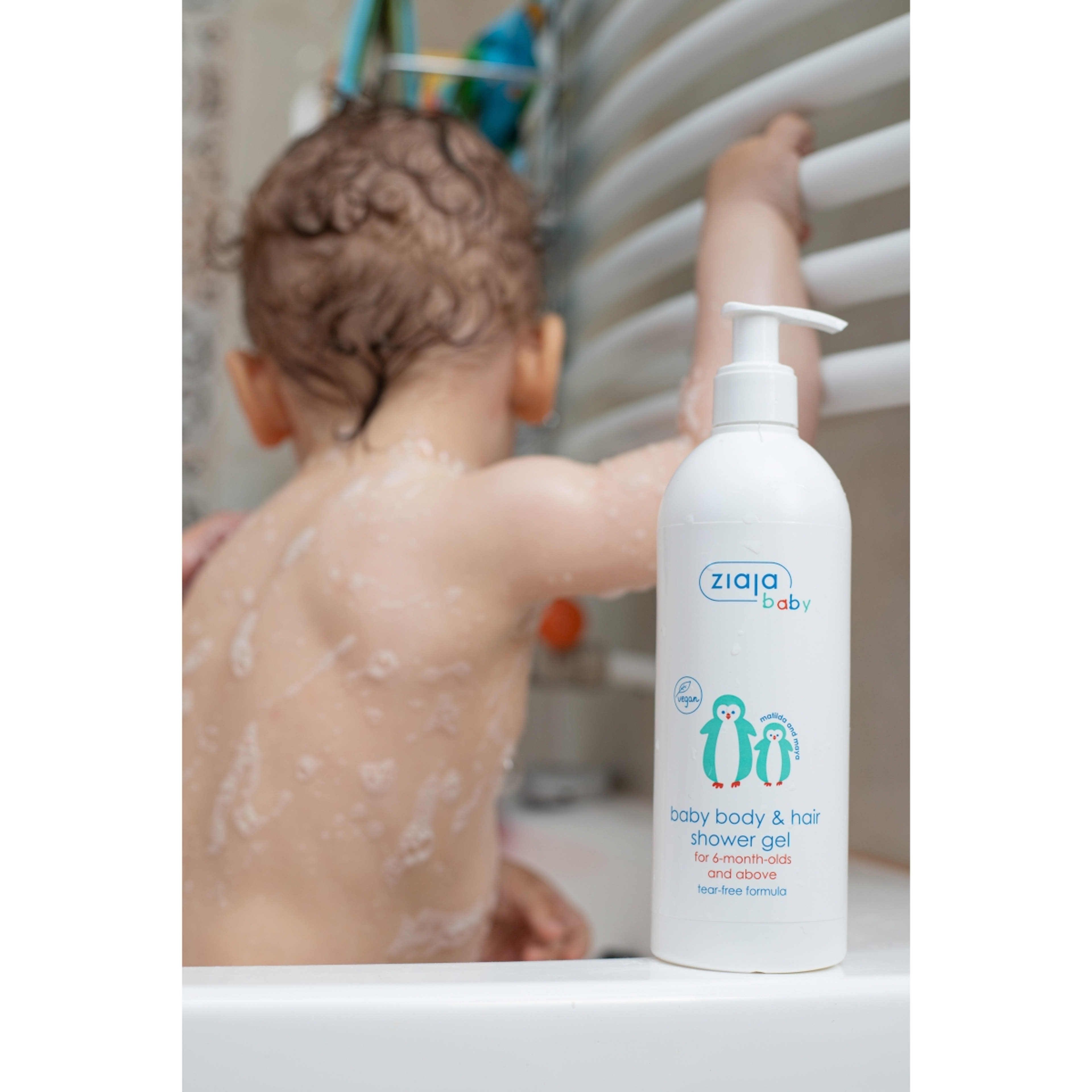 Ziaja baba tusfürdő testre és hajra, 6 hónapos kortól - 400 ml-3