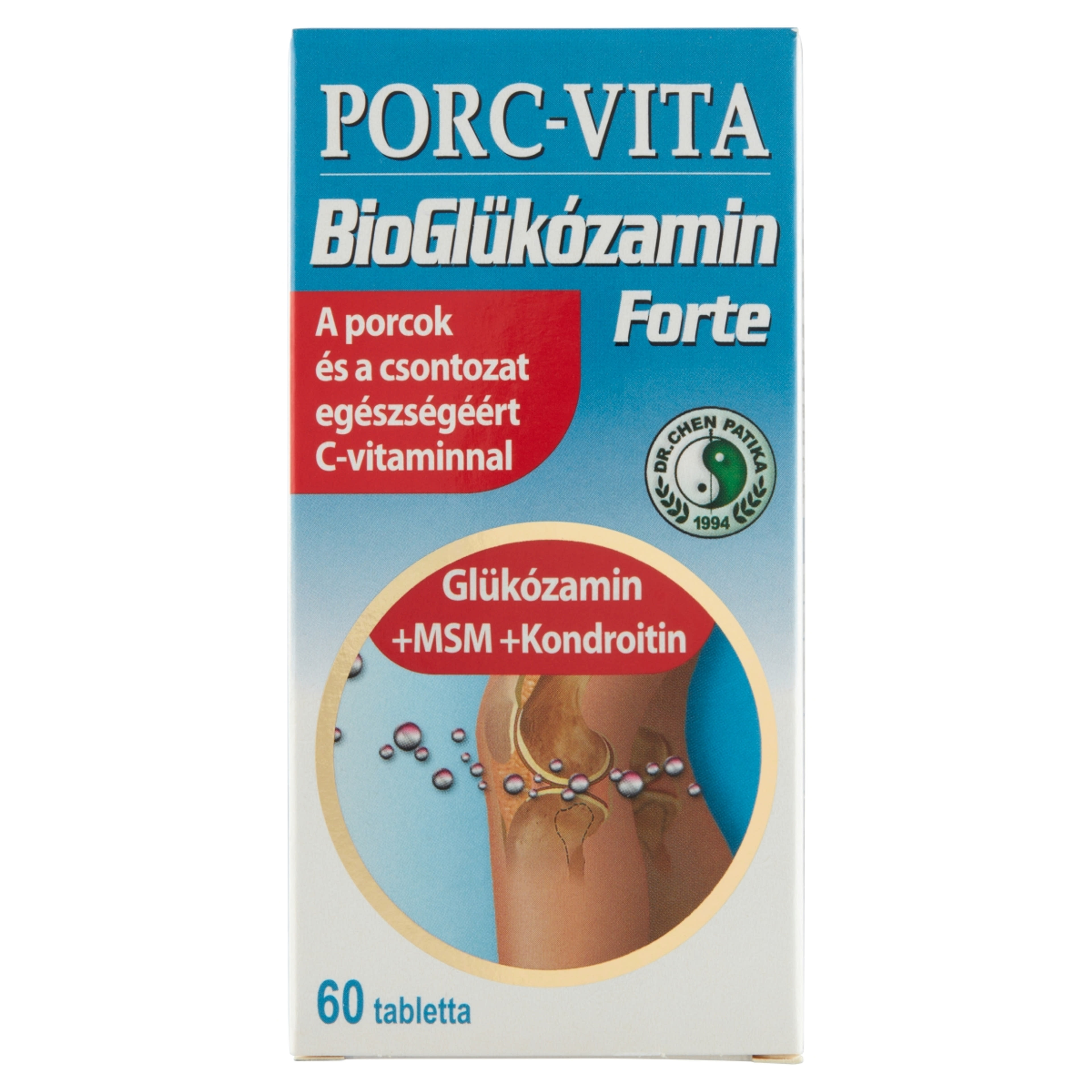 Dr. Chen Patika Porc Vita Bioglükozamin Forte tabletta - 60 db-1