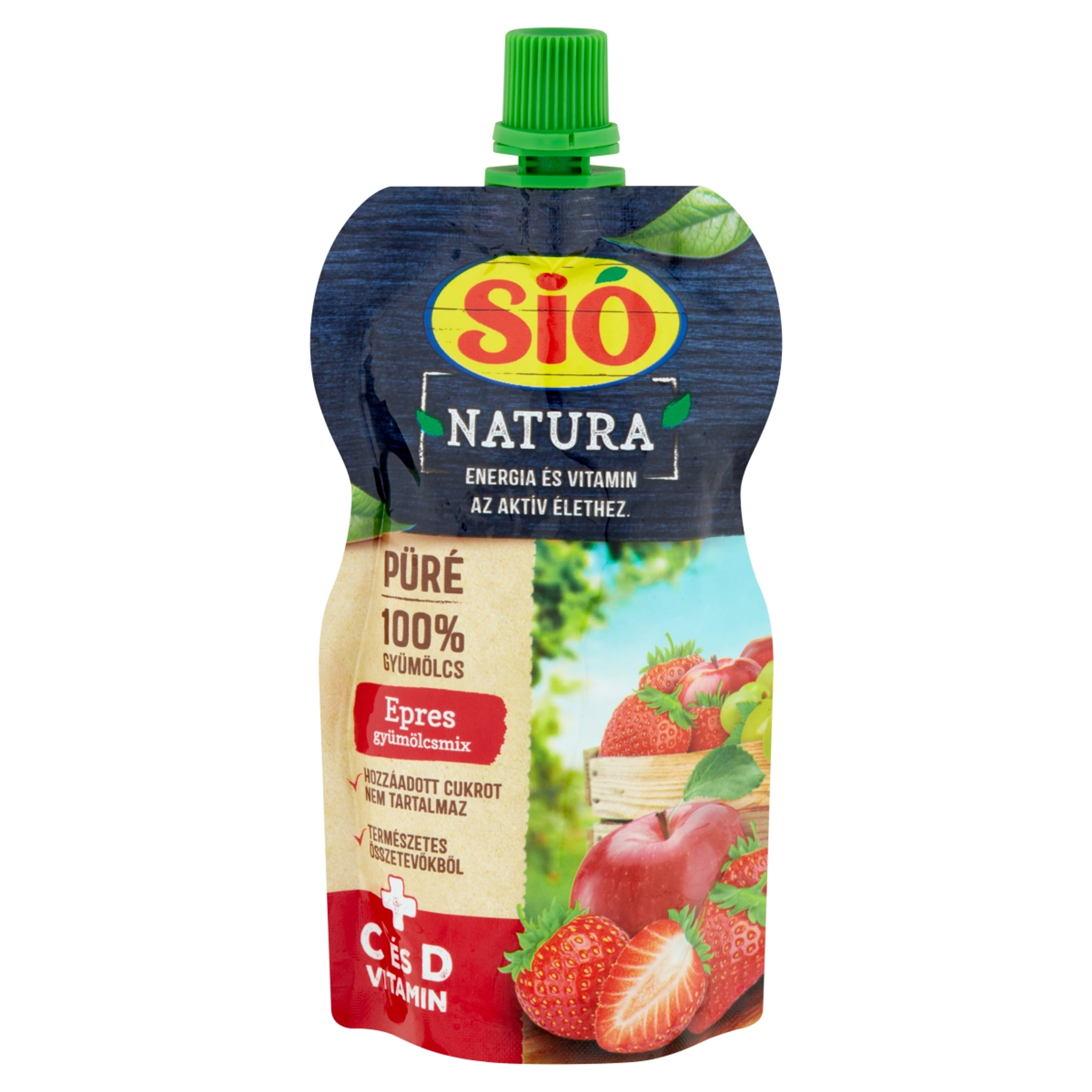 Sió Natura epres gyümölcsmix püré - 120 g-2