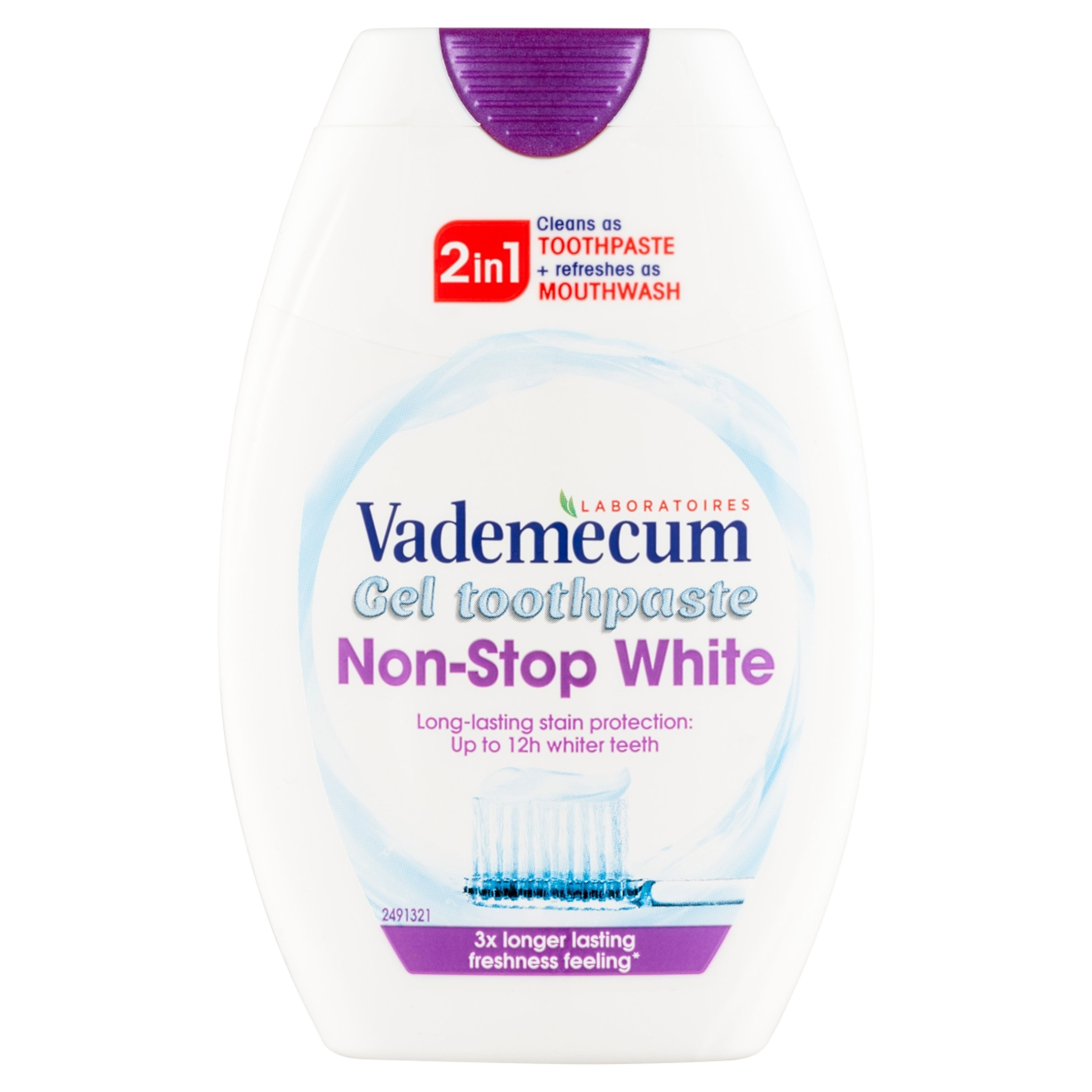 Vademecum 2in1 Non Stop White fogkrém - 75 ml