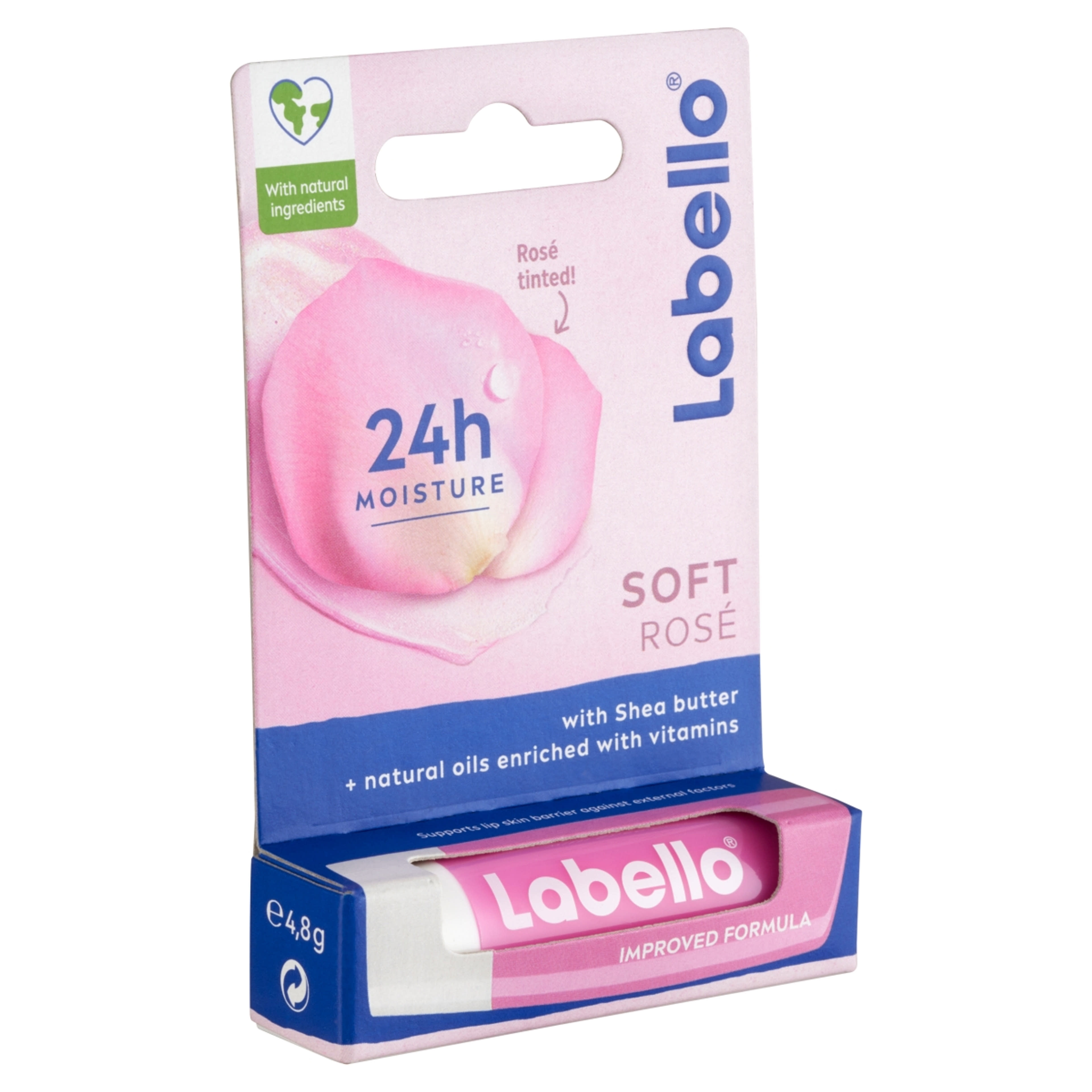 Labello Soft Rose ajakápoló - 4,8 g-2