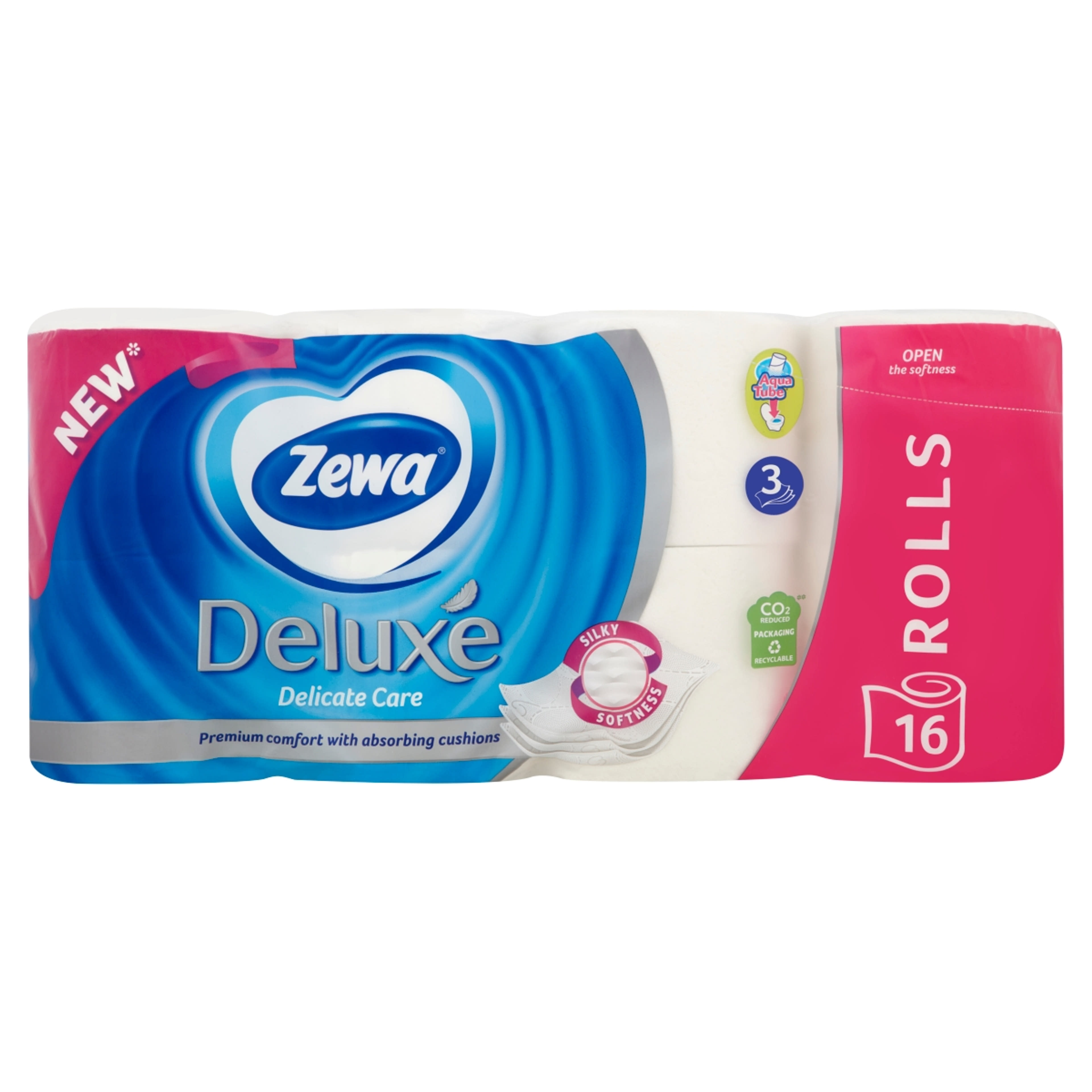 Zewa Deluxe Delicate Care 3 Rétegű Toalettpapír - 16 tekercs-1