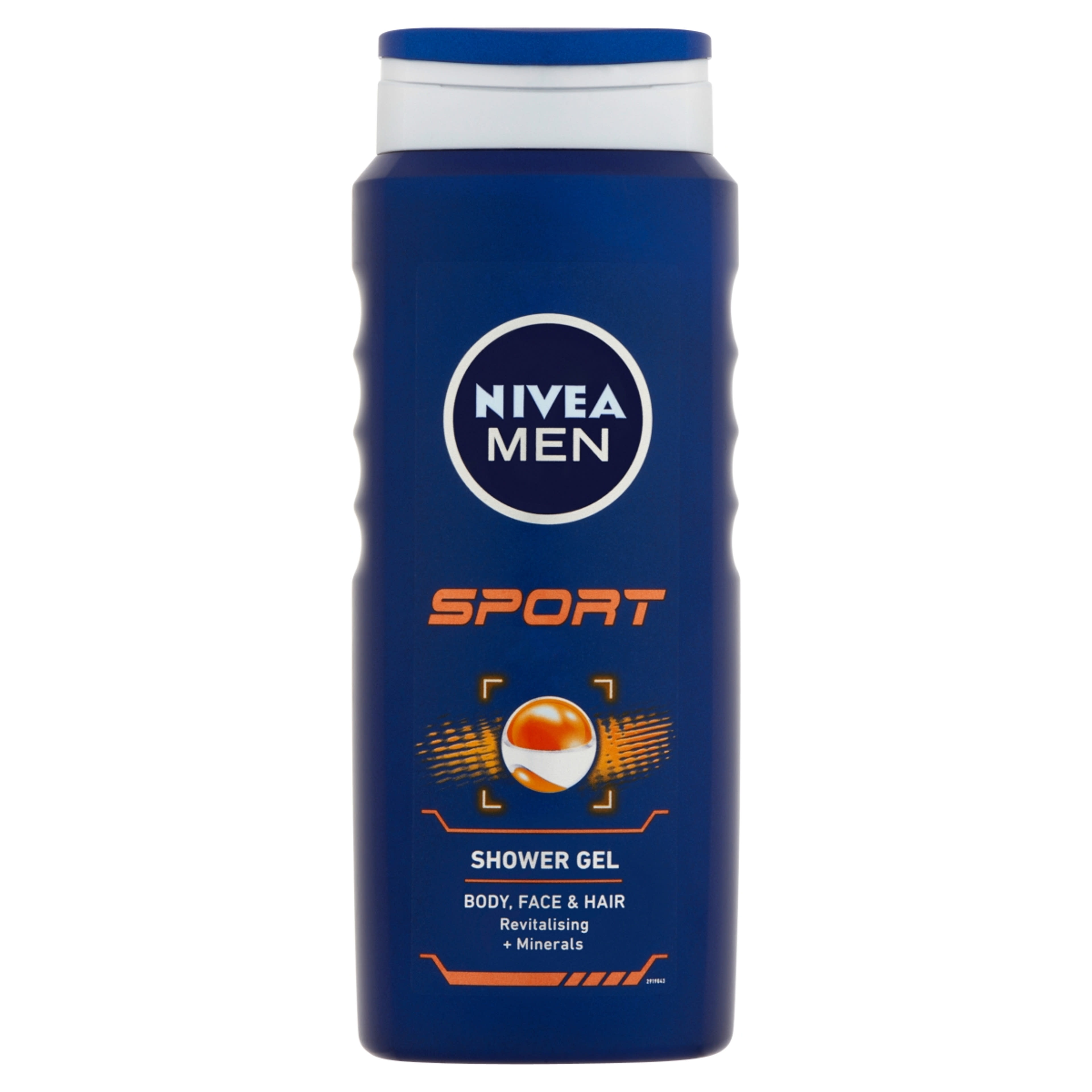 Nivea Men Sport tusfürdő tusoláshoz, arc- és hajmosáshoz - 500 ml-1