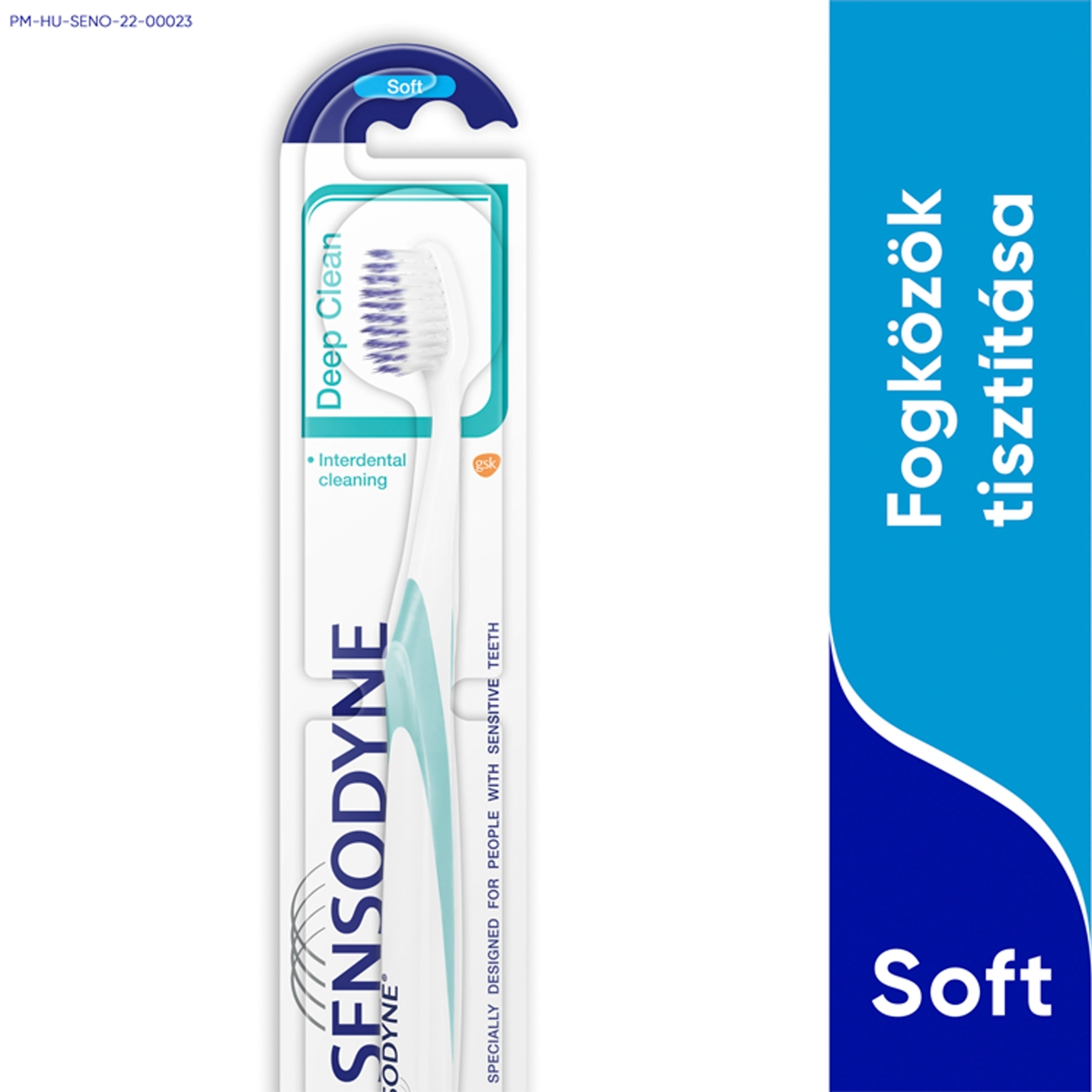 Sensodyne Deep Clean Soft fogkefe - 1 db