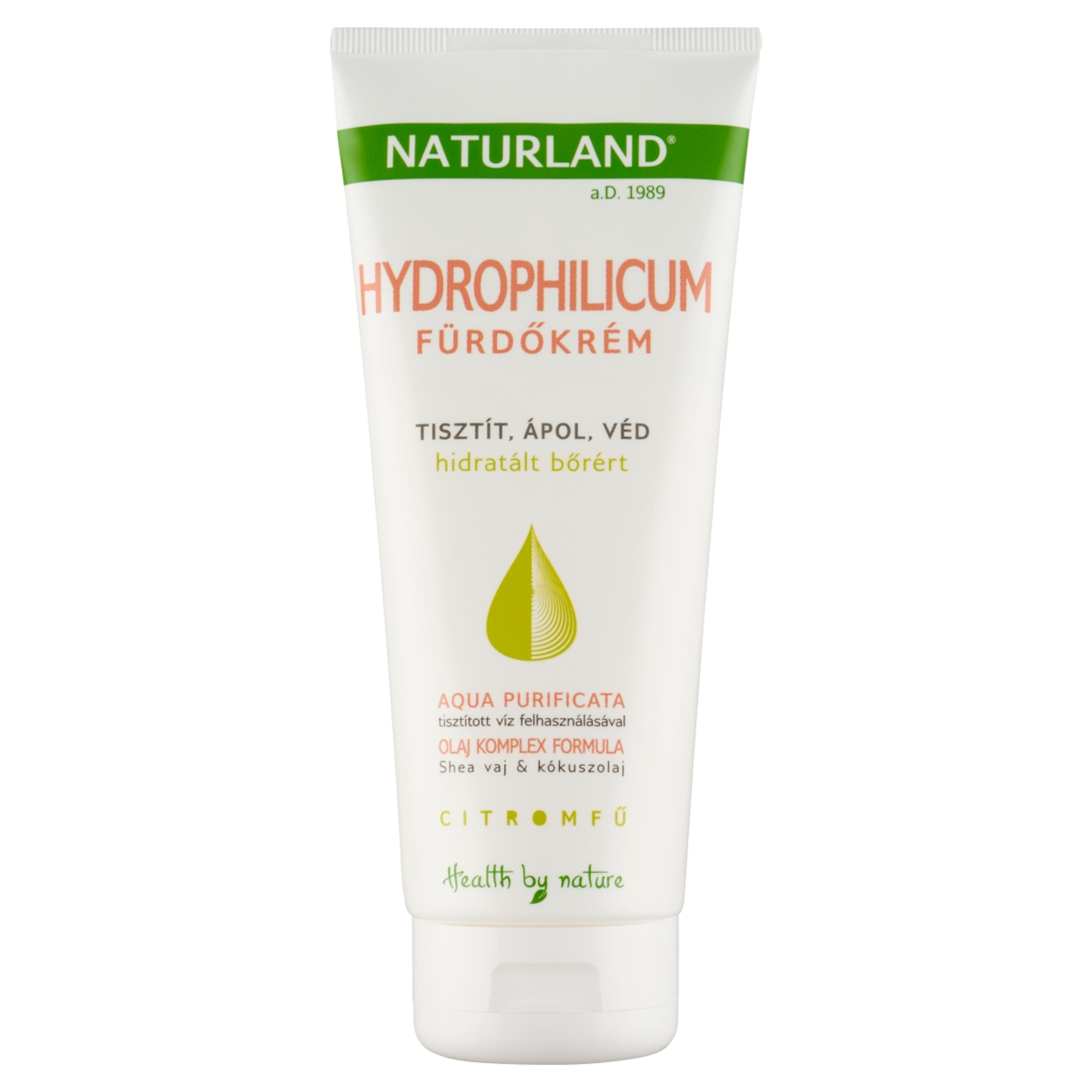 Naturland Hydrophilicum fürdőkrém citromfűvel - 180 ml-2