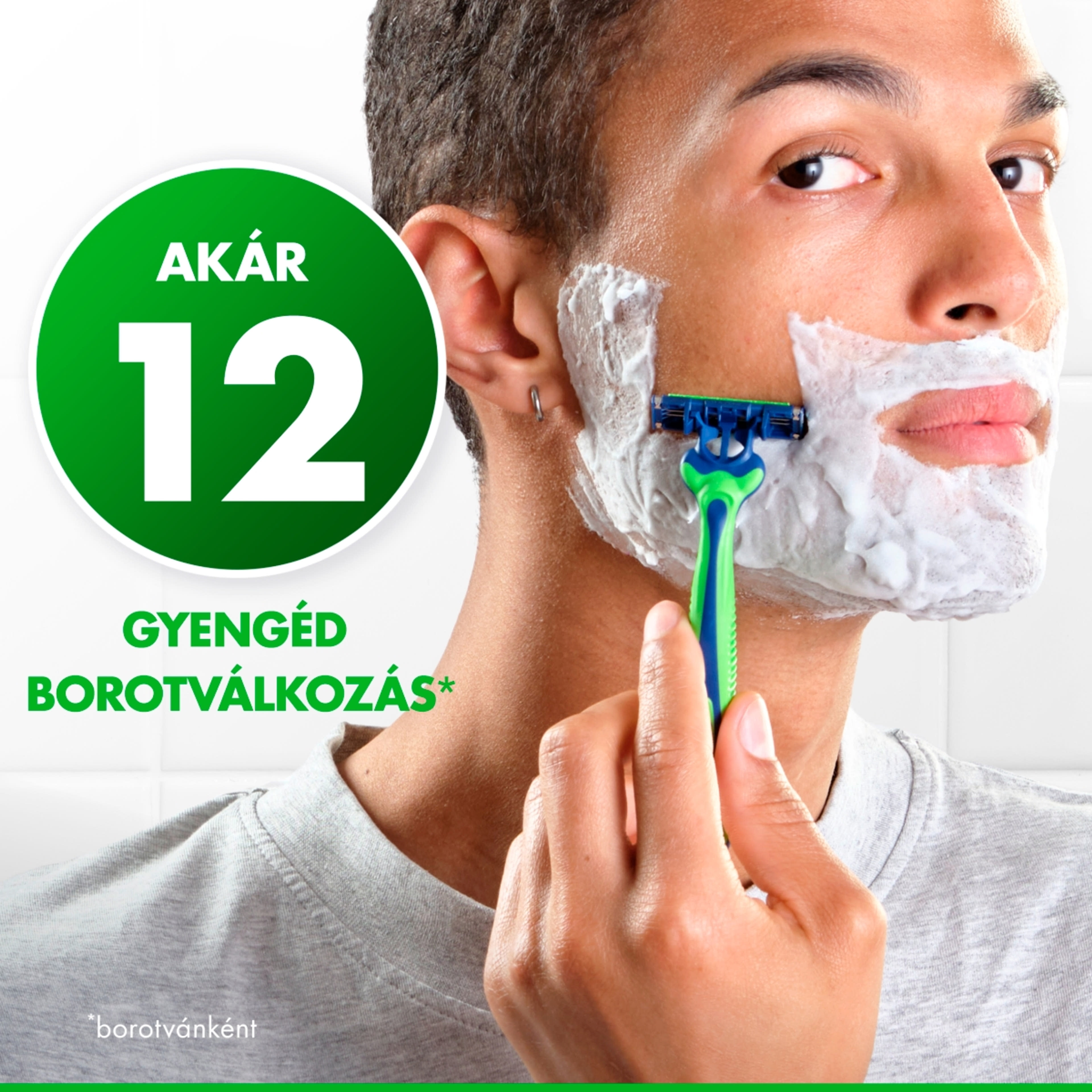 Gillette Blue3 Sensitive eldobható borotva, 3 pengés - 6 db-2
