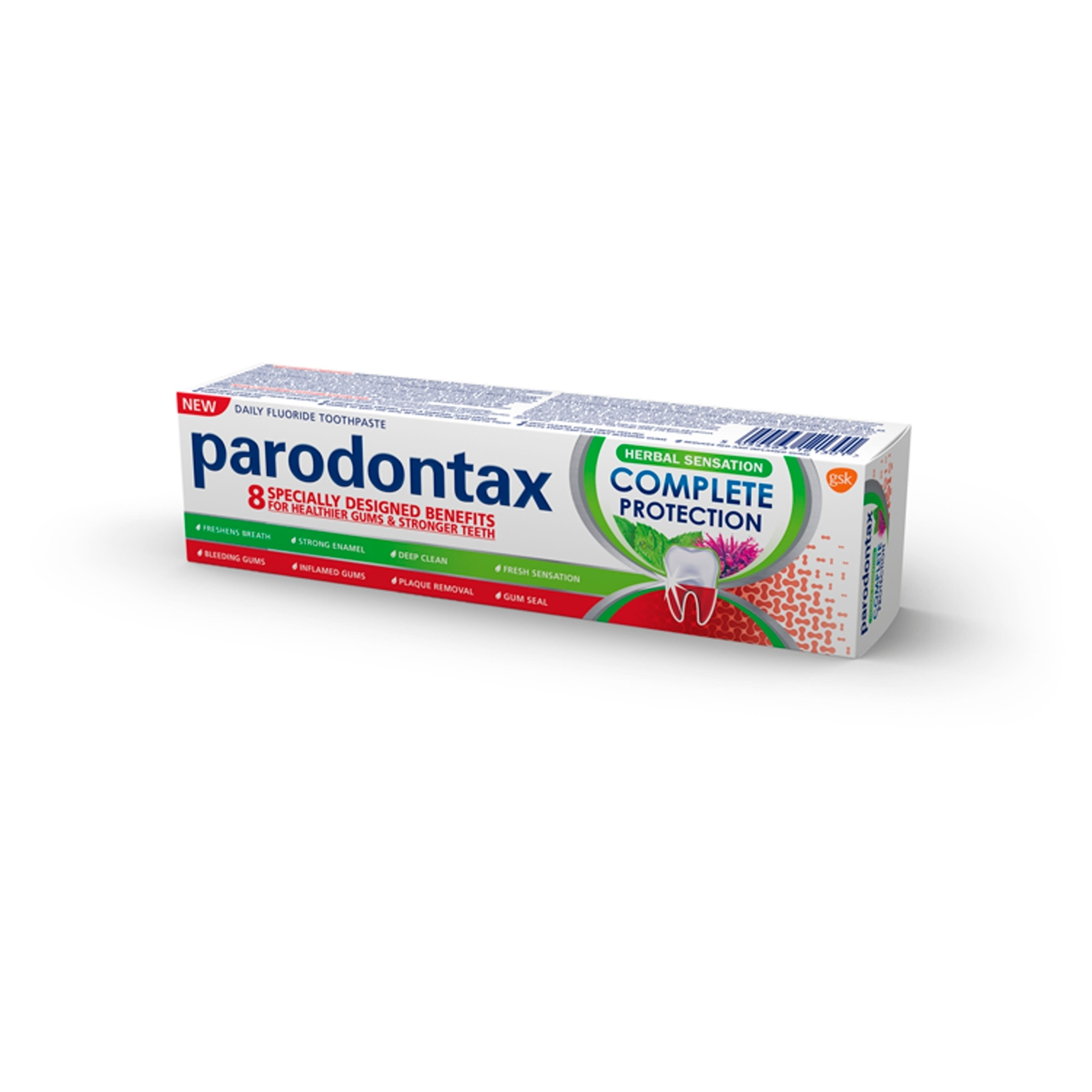 Parodontax Complete Protection Herbal Sensation fluoridos fogkrém - 75 ml-2