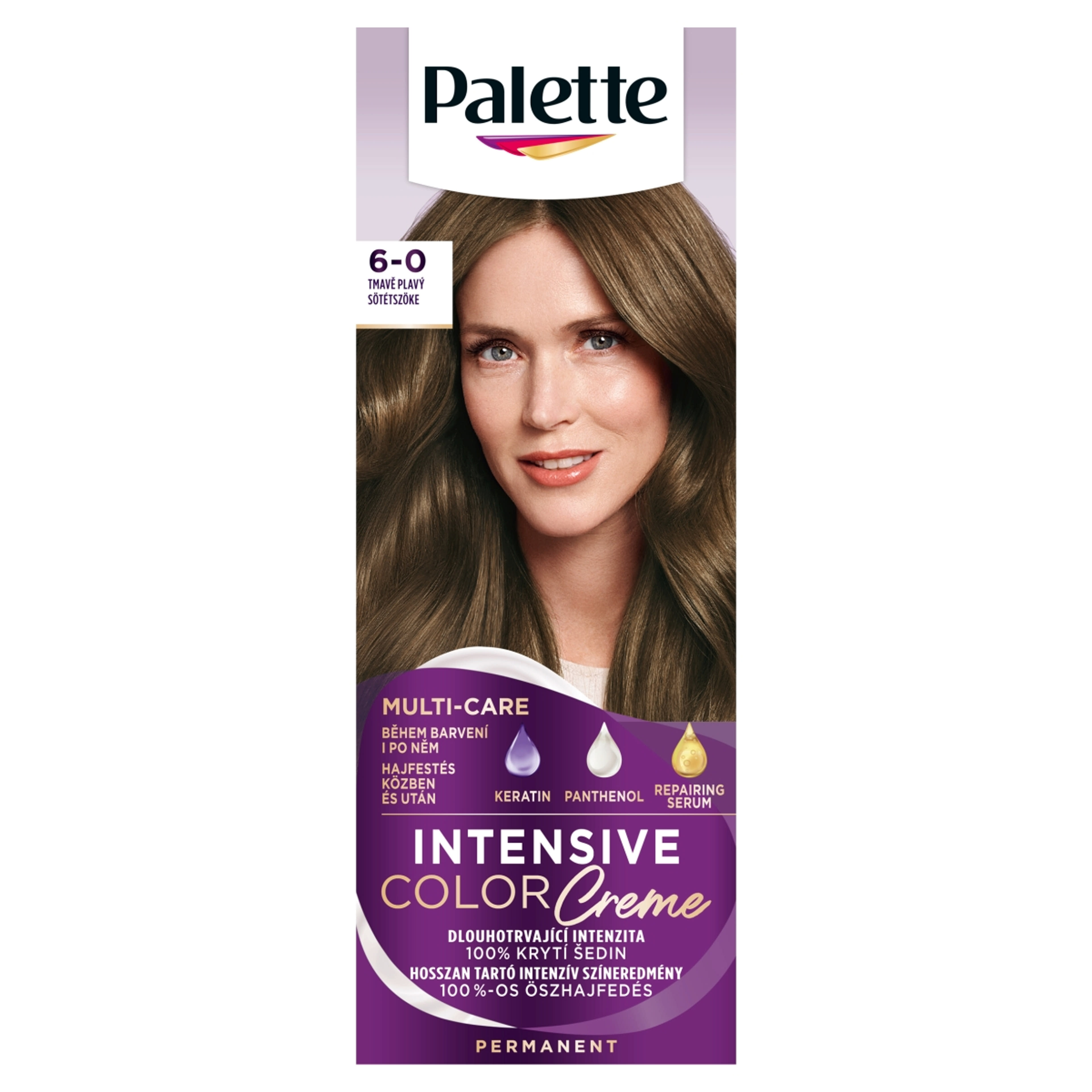 Schwarzkopf Palette Intensive Color Creme hajfesték N5 sötétszőke - 1 db