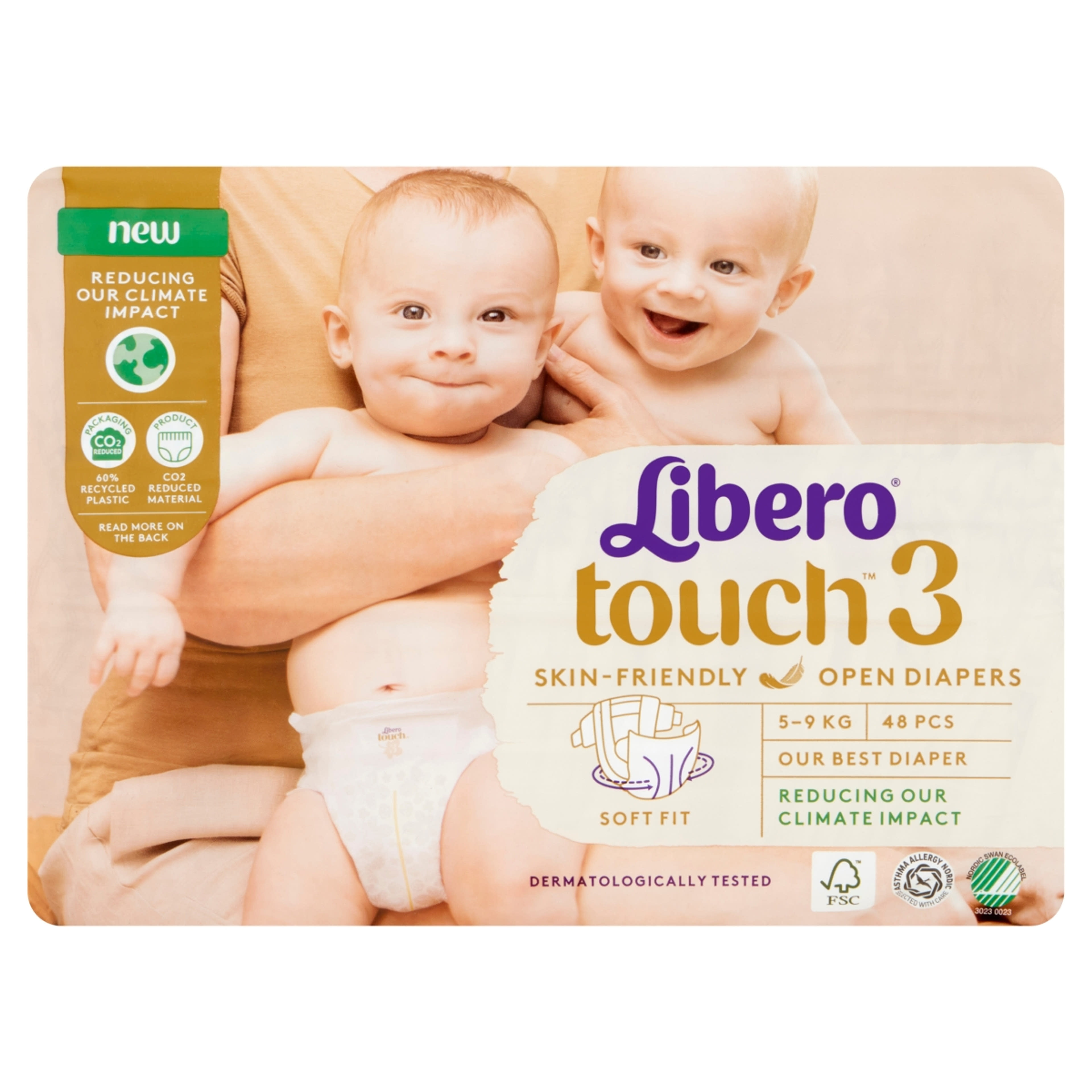 Libero Touch pelenkanadrág 3-as  5-9 kg - 48 db