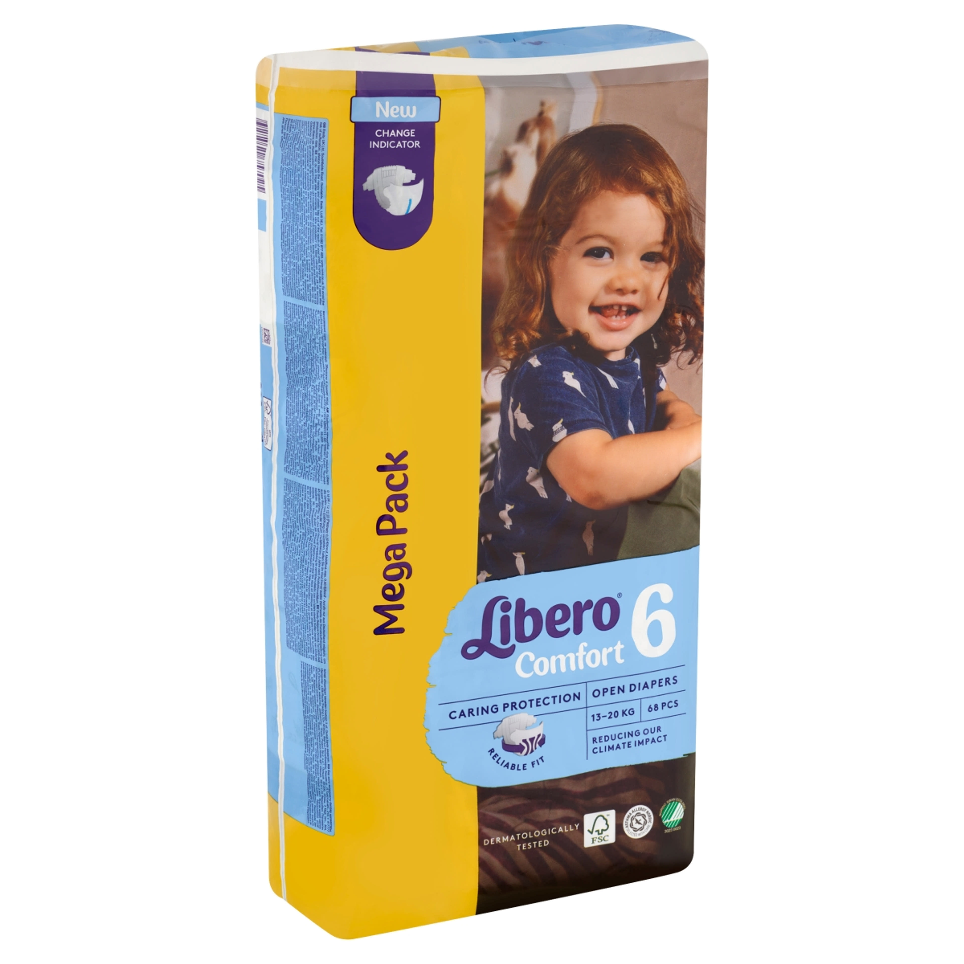 Libero Comfort Mega Pack 6-os nadrágpelenka, 13-20 kg - 68 db-2