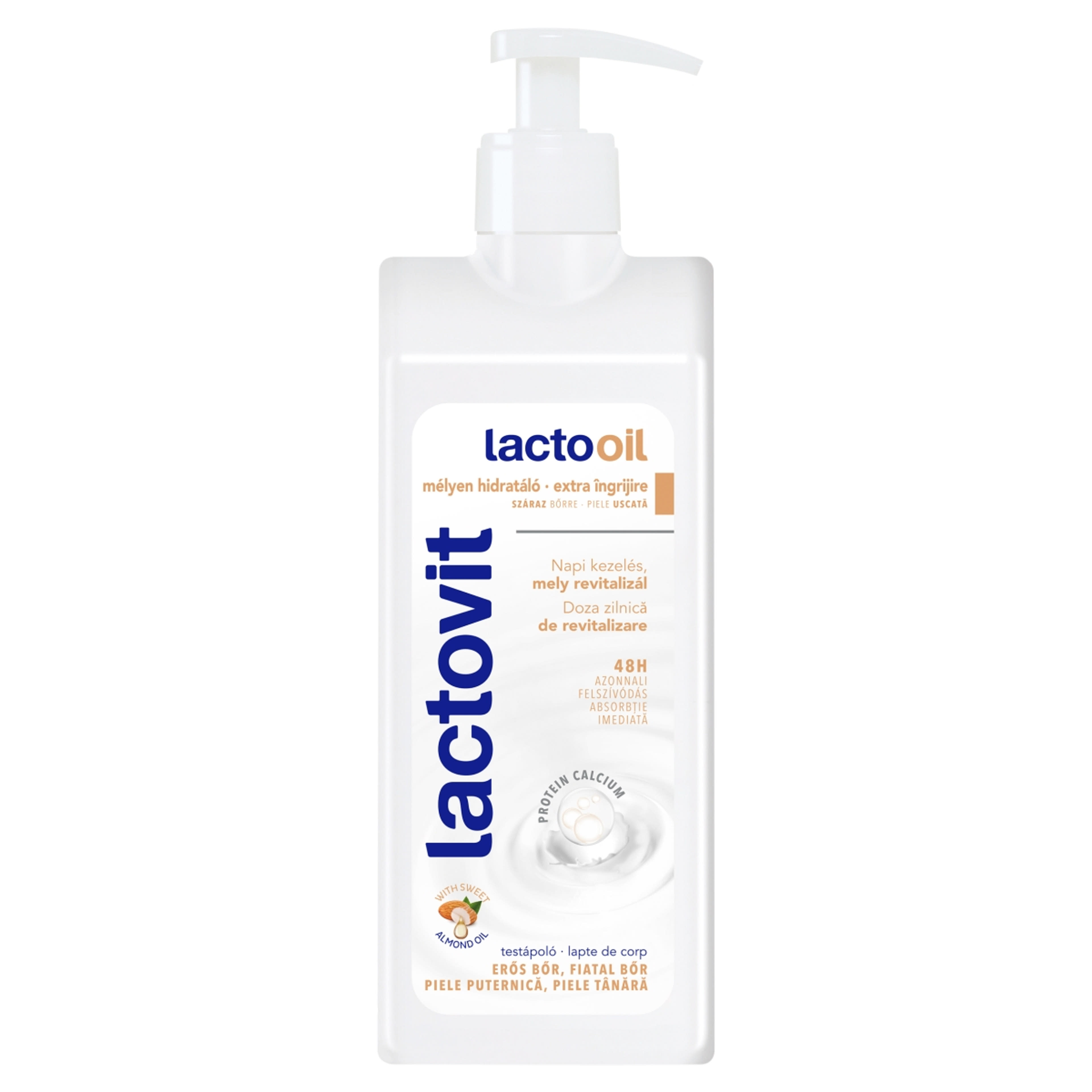 Lactovit lactooil testápoló - 400 ml