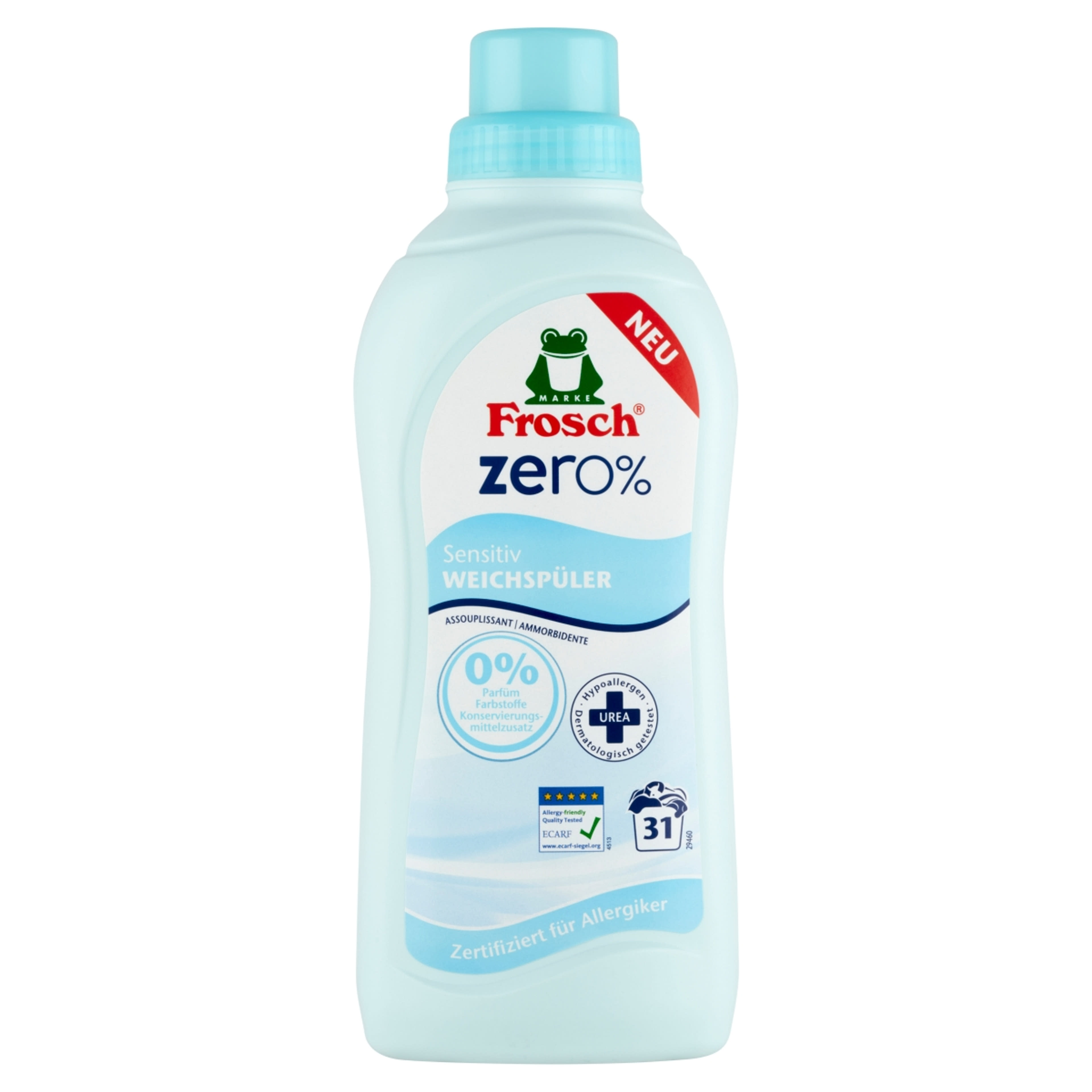 Frosch Zero Sensitive öblítő 31 mosás - 750 ml-1