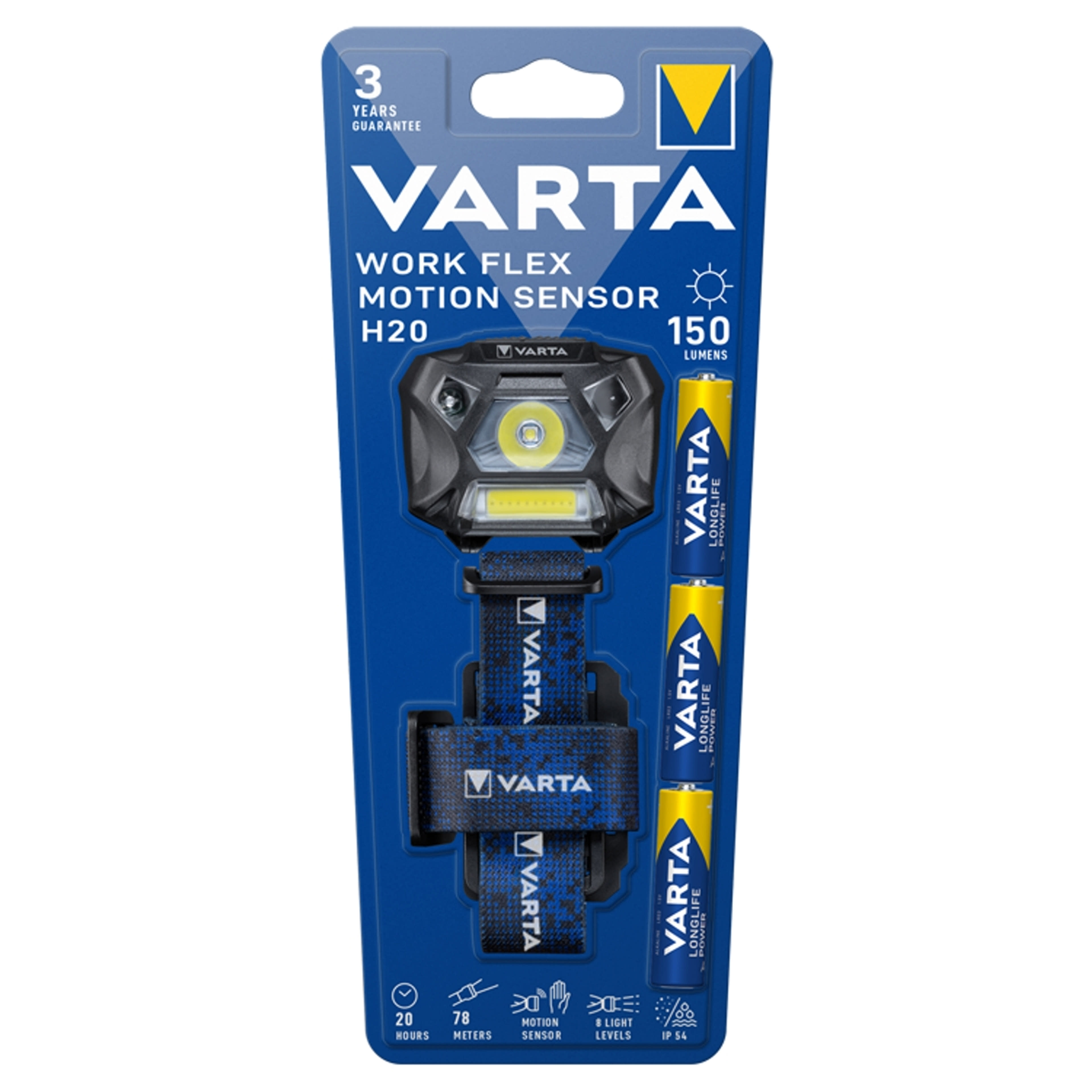 Varta Motion Sensor Night Light éjjeli lámpa 3AAA - 1 db-1