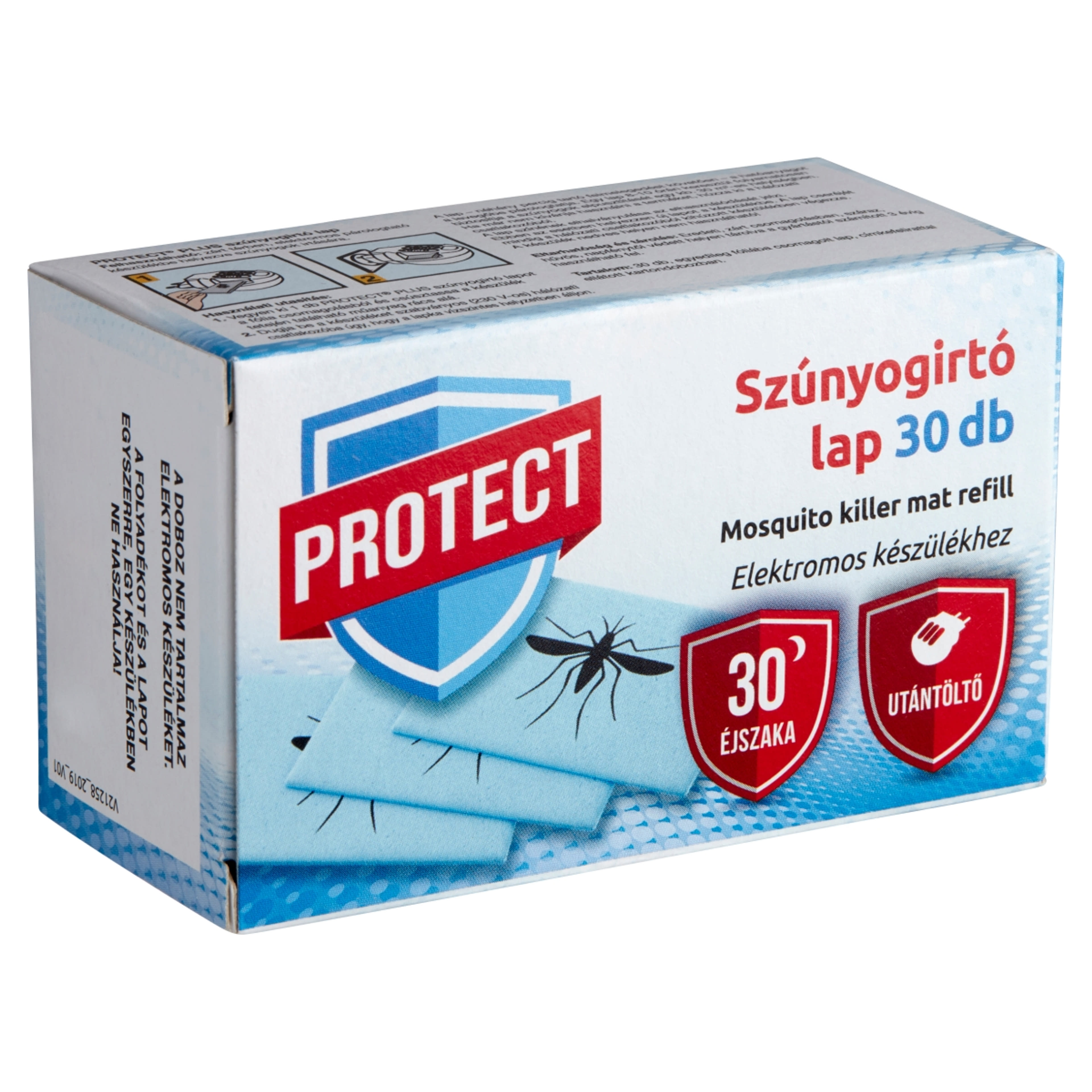 Protect plus szúnyogirtó lap utántöltő - 30 db-2