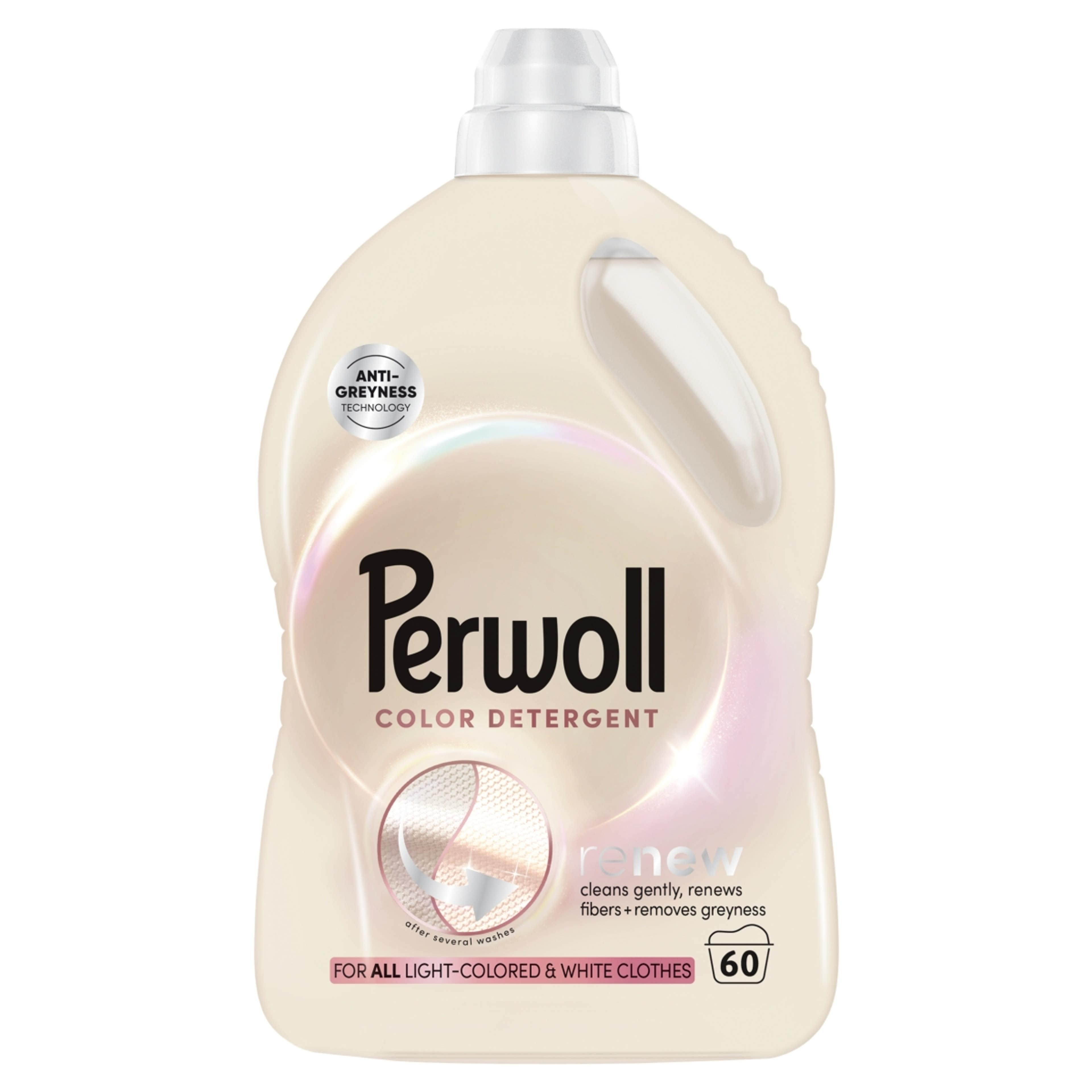 Perwoll Renew All Light Colors finommosószer 60 mosás - 3000 ml