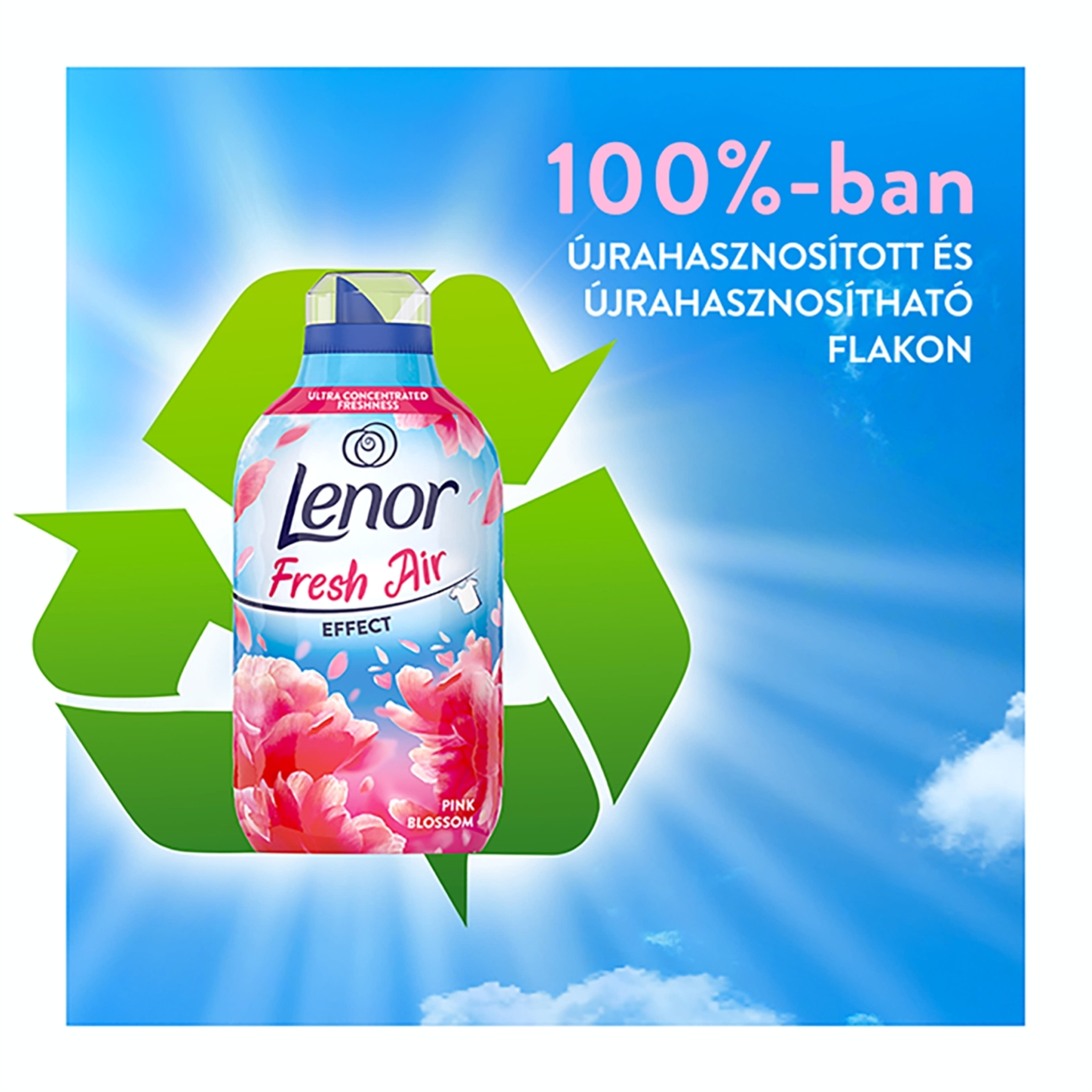 Lenor Fresh Air Effect Pink Blossom öblítő 55 mosáshoz - 770 ml-5