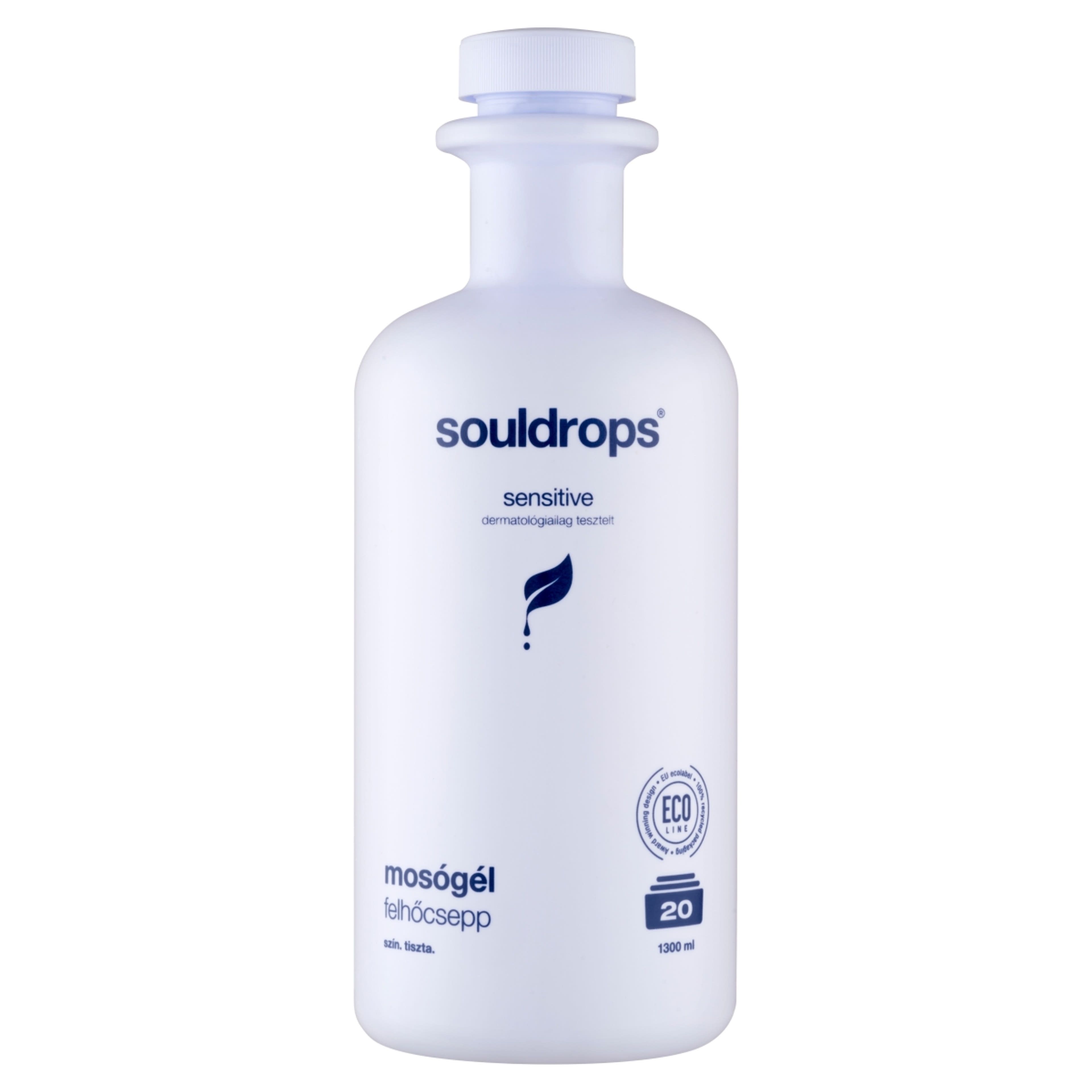 Souldrops Felhőcsepp szenzitív mosógél 20 mosás - 1300 ml