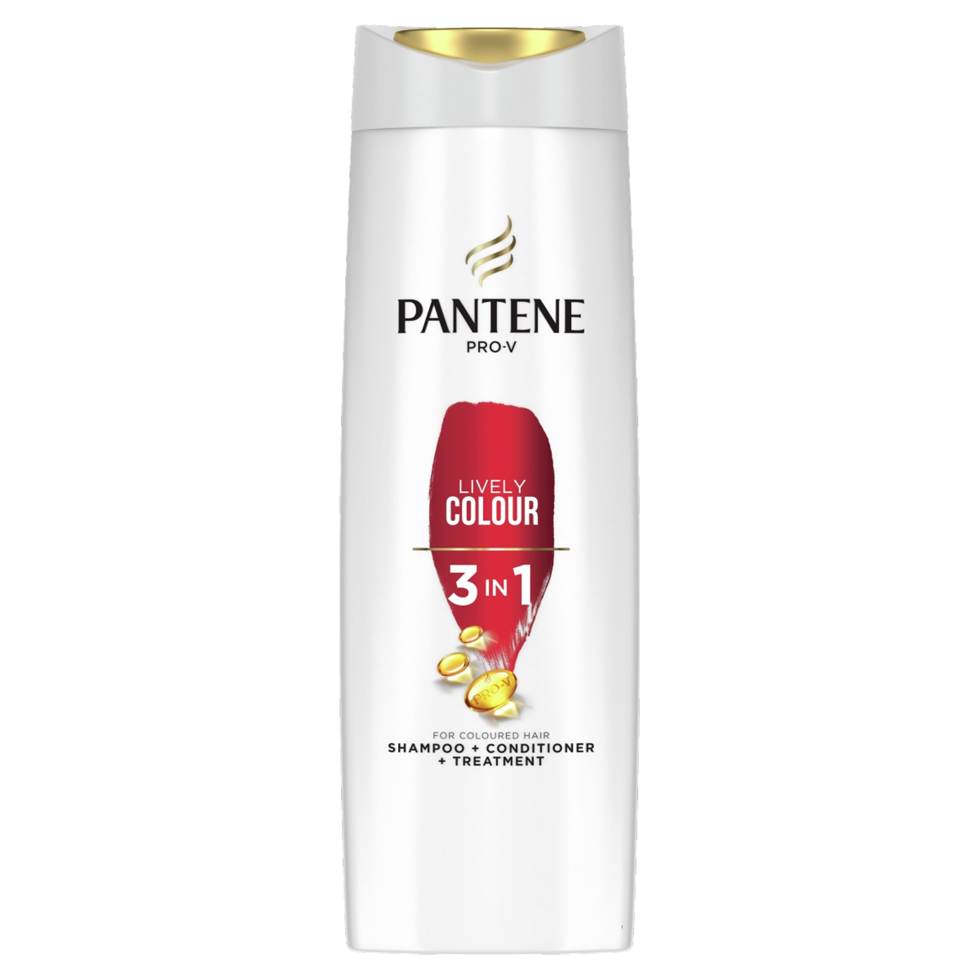 Pantene 3in1 Lively Color sampon - 360 ml