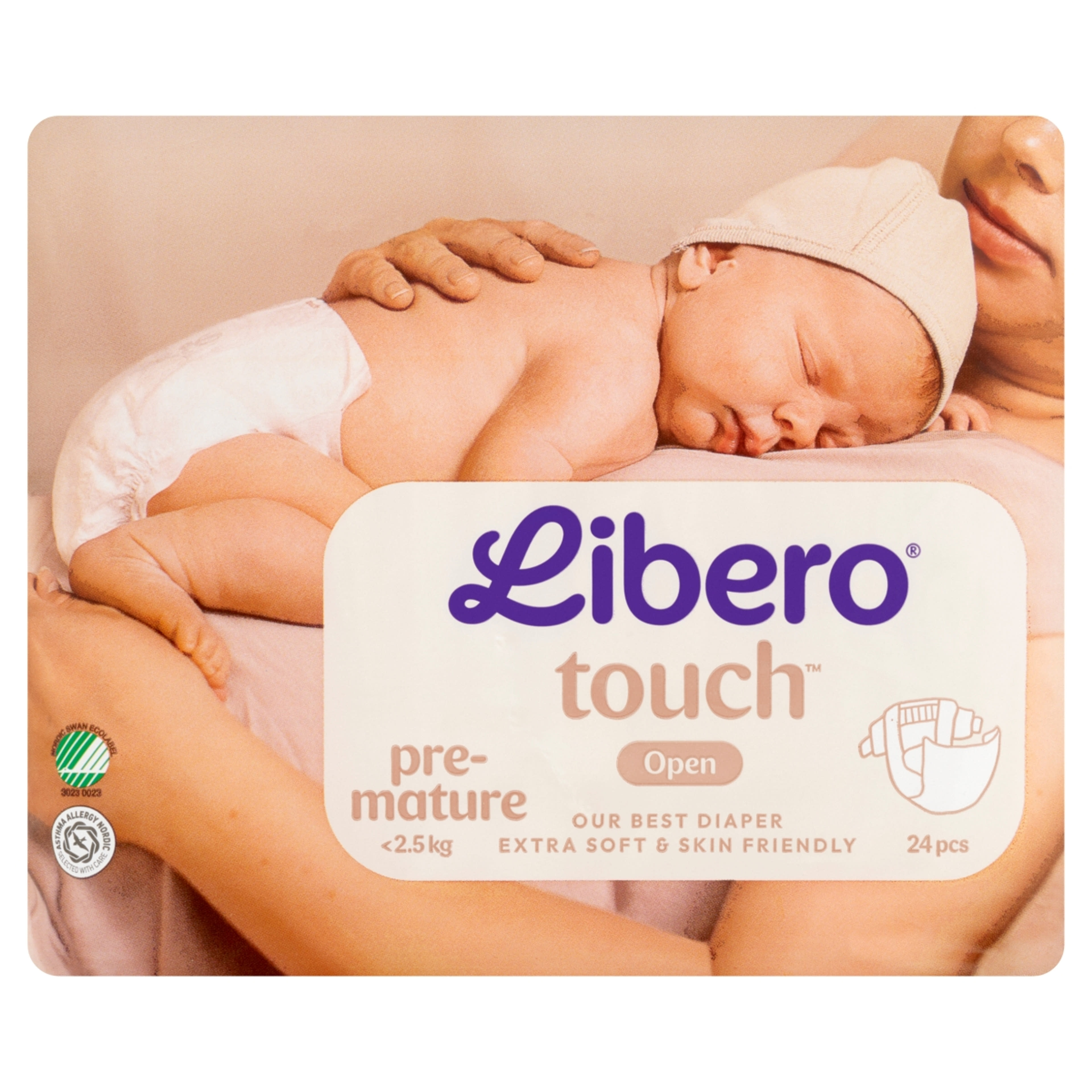 Libero Touch Newborn Premature nadrágpelenka 0-as <2,5 kg - 24 db