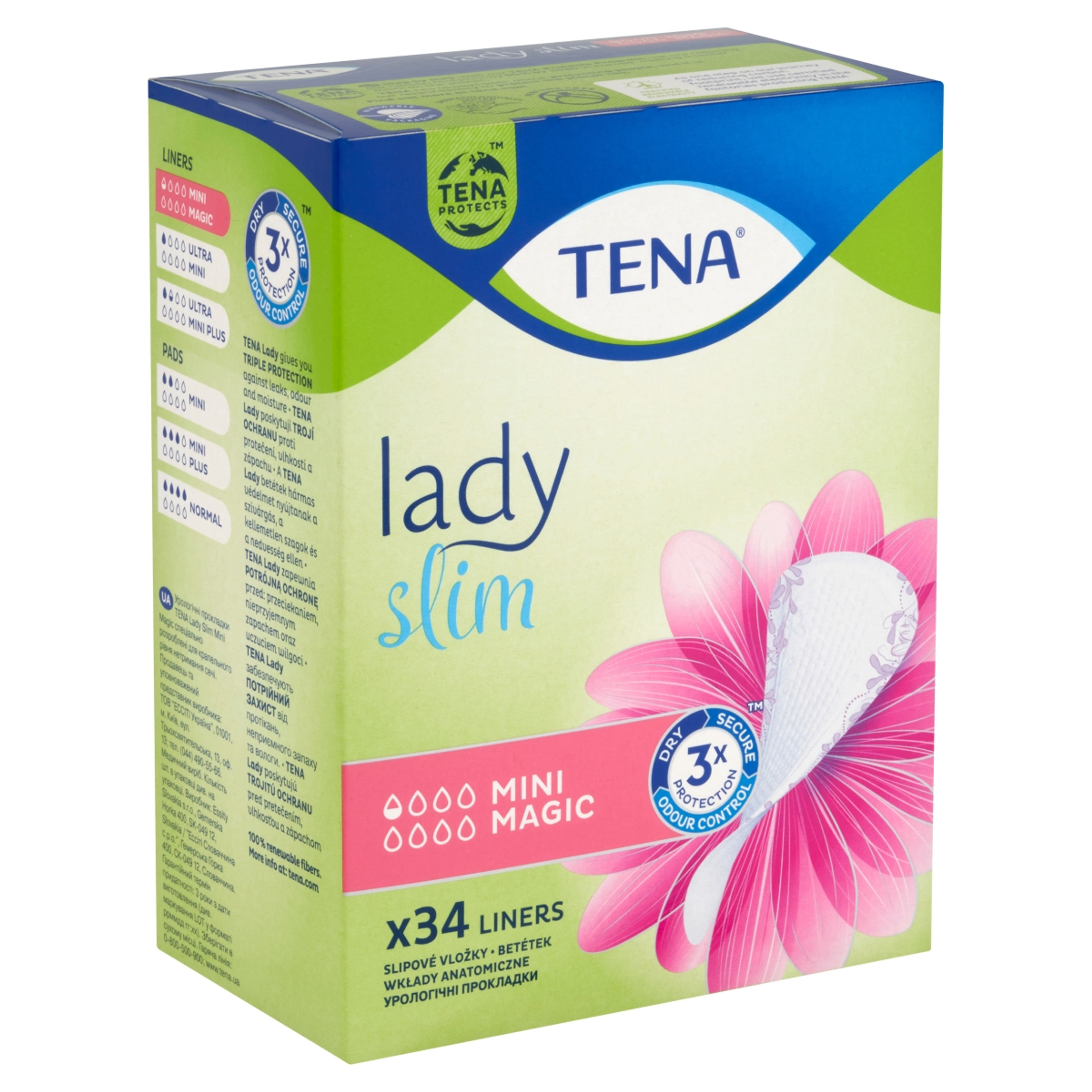 Tena lady inkontinencia betét mini magic - 34 db-2