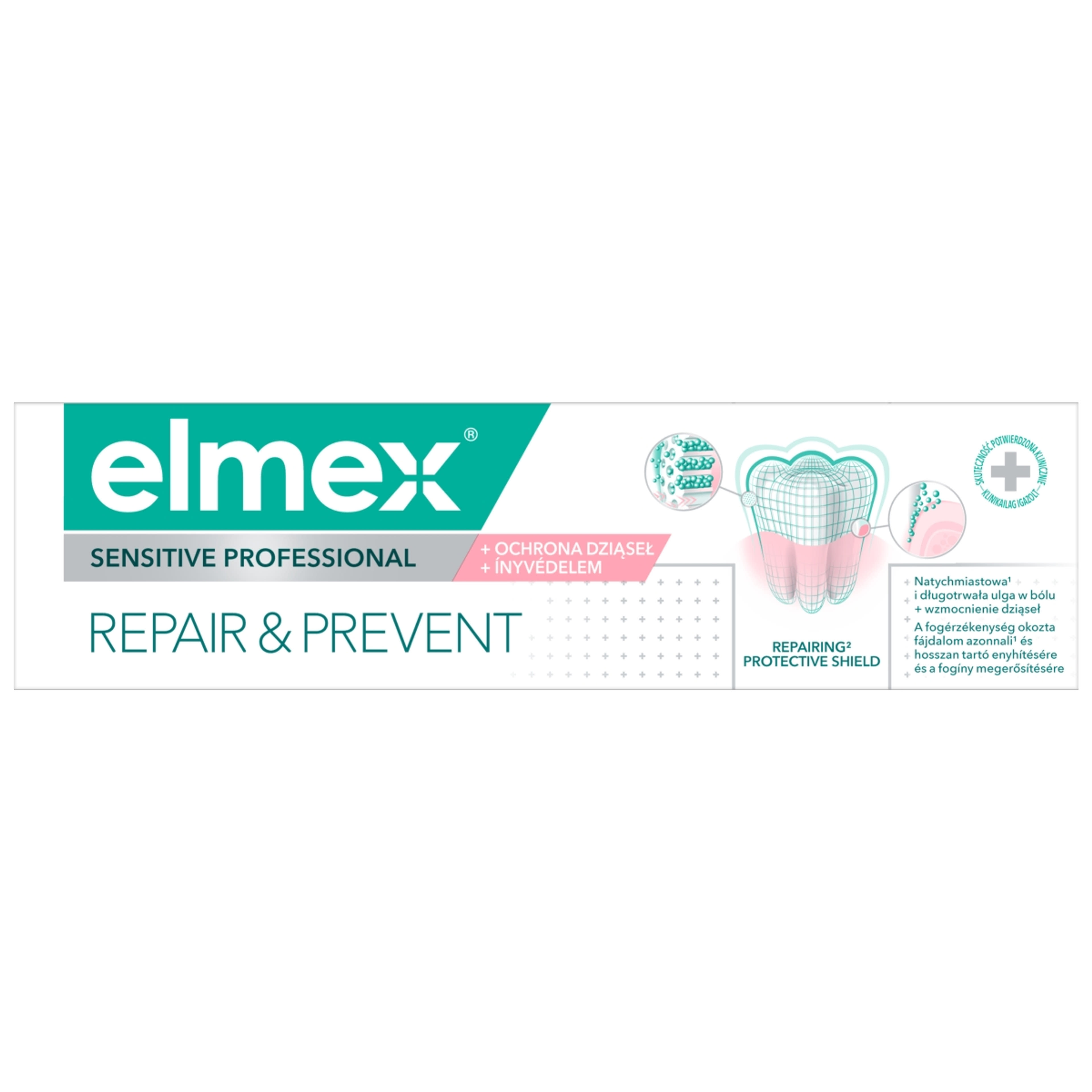 Elmex Sensitive Professional Repair & Prevent fogkrém érzékeny fogakra - 75 ml-1