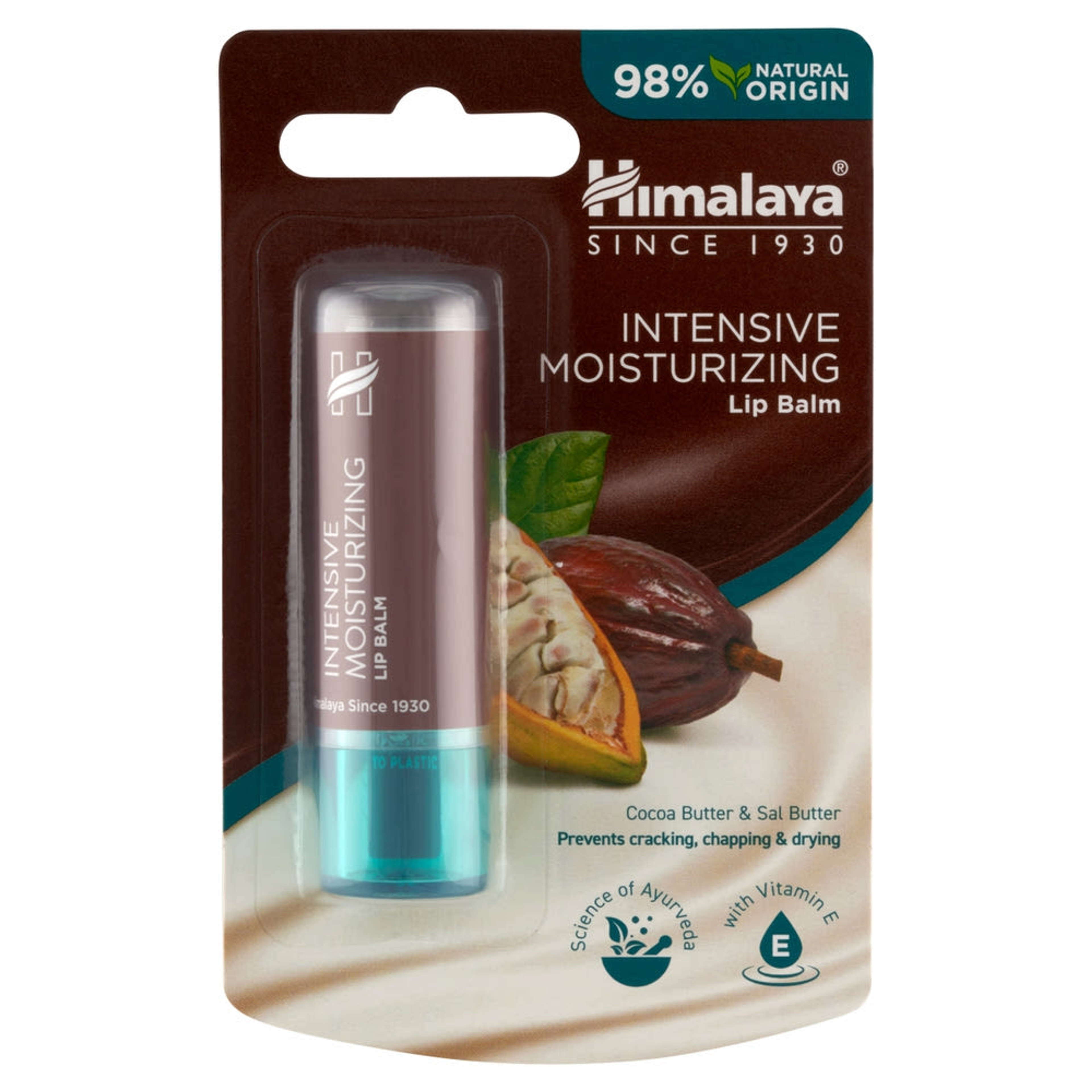 Himalaya Herbals intenzív hidratáló kakaóvajas ajakápoló - 4,5 g
