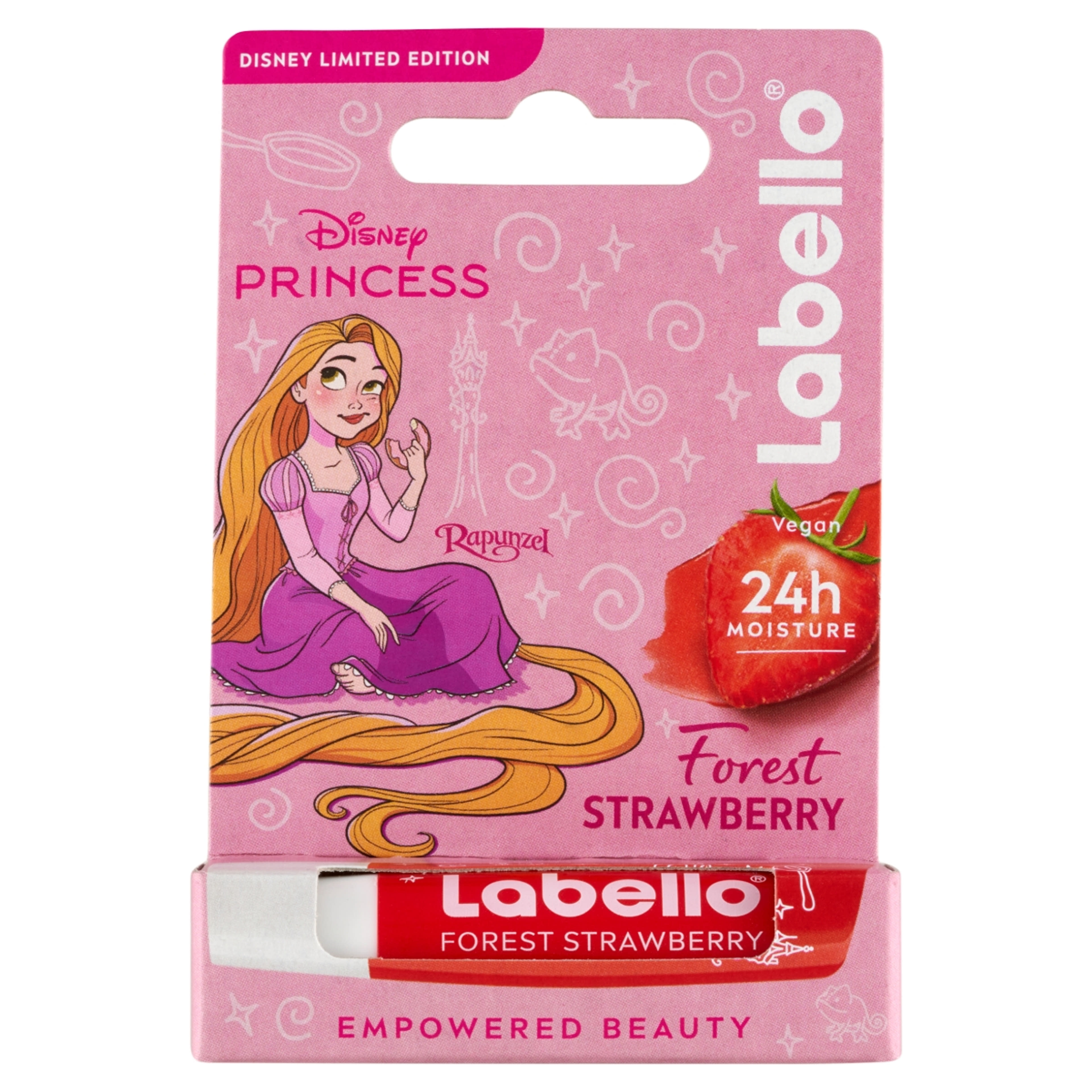 Labello Disney Princess Forest Strawberry ajakápoló - 1 db-1