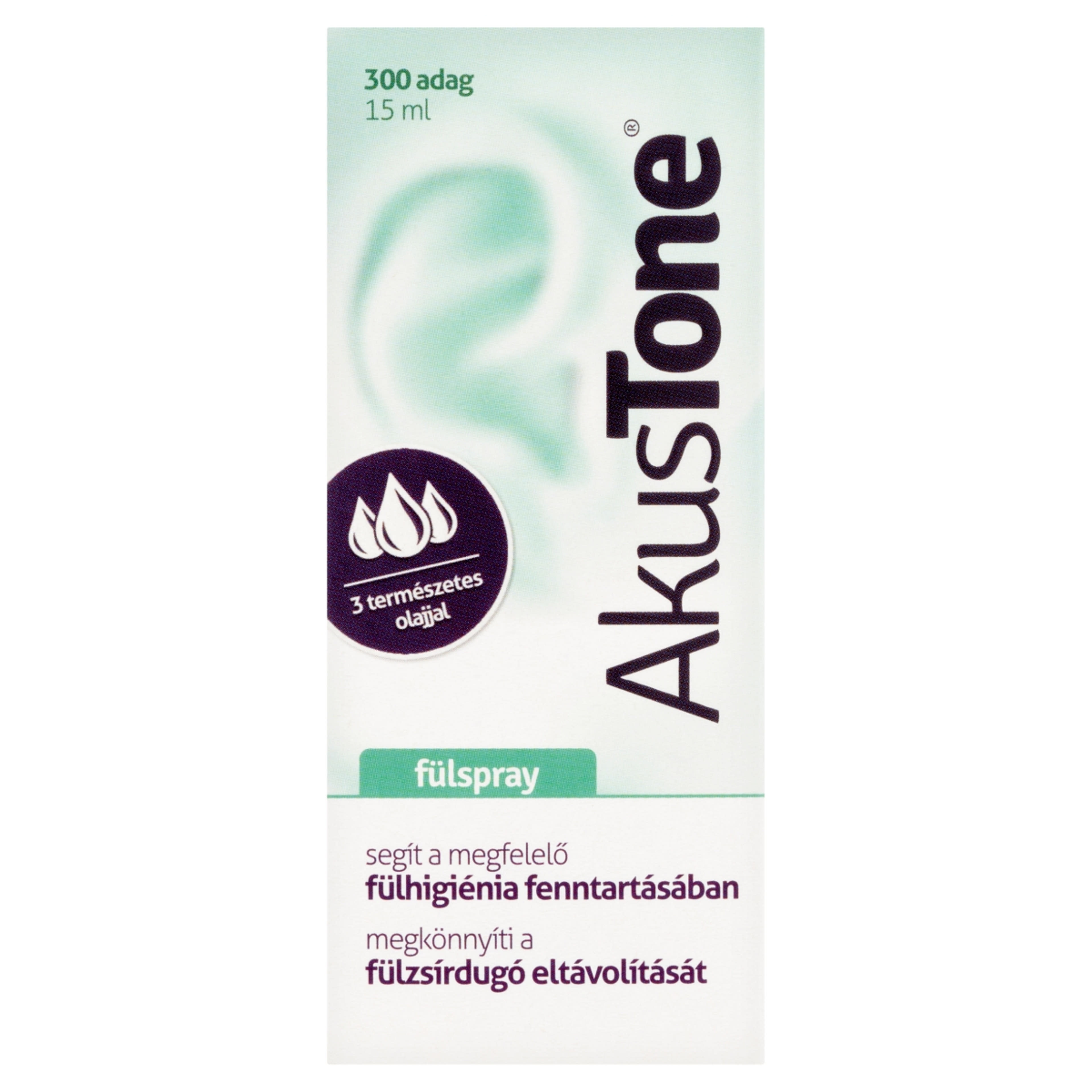 Akustone fülspray - 15 ml
