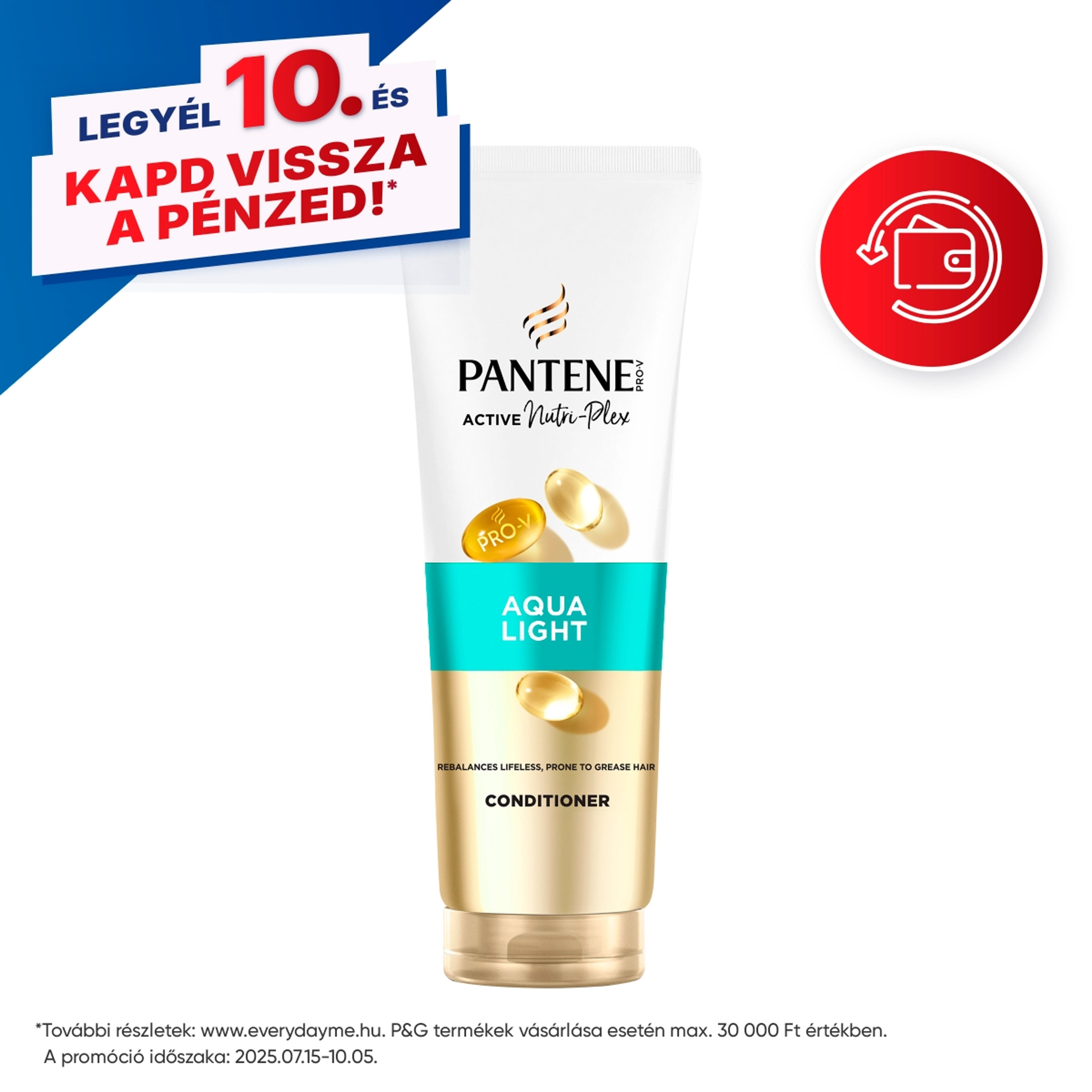 Pantene Pro-V Aqualight balzsam - 275 ml