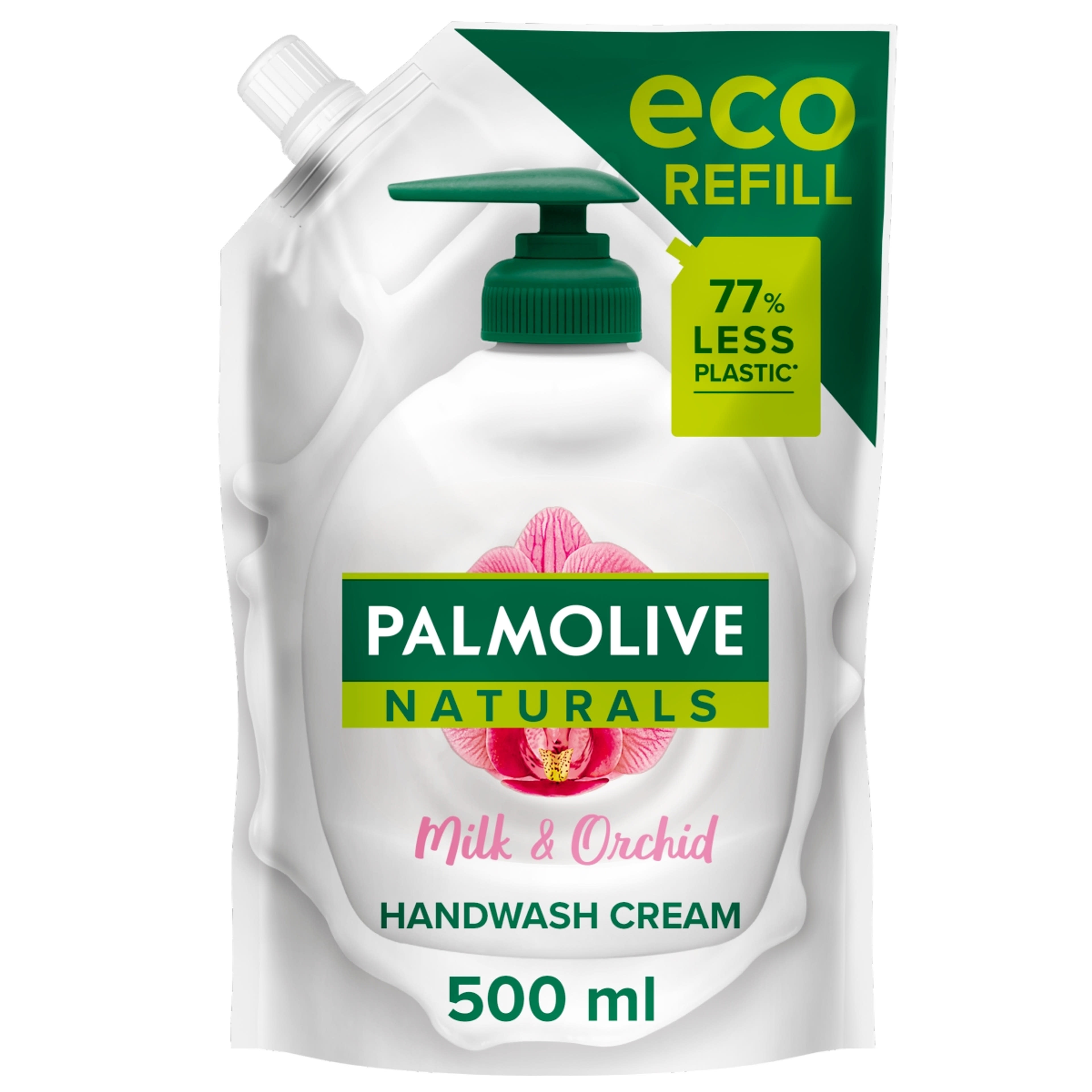 Palmolive Naturals Milk & Orchid folyékony szappan utántöltő - 500 ml-3