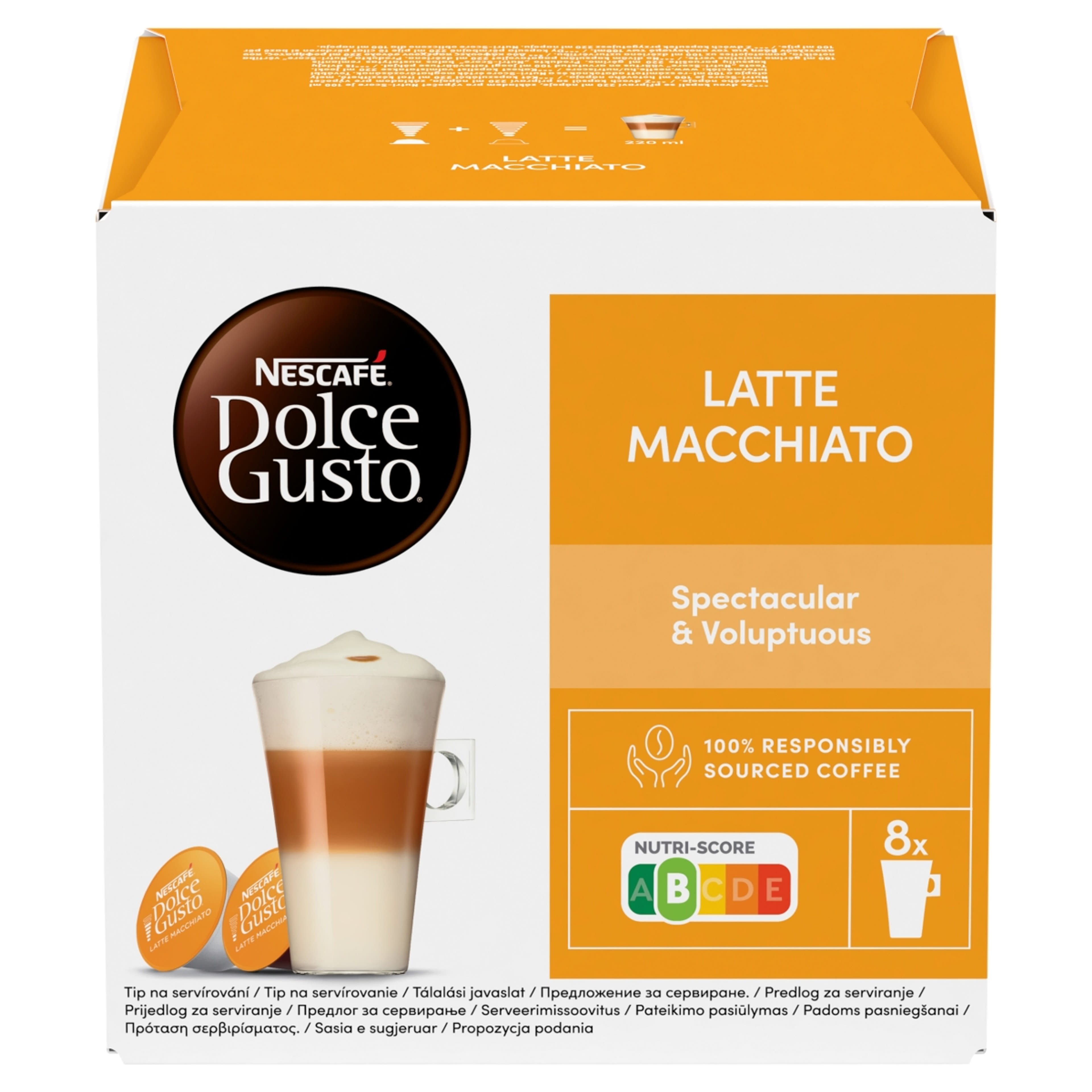 Nescafe Latte Macchiato Dolce Gusto kávékapszula - 16 db