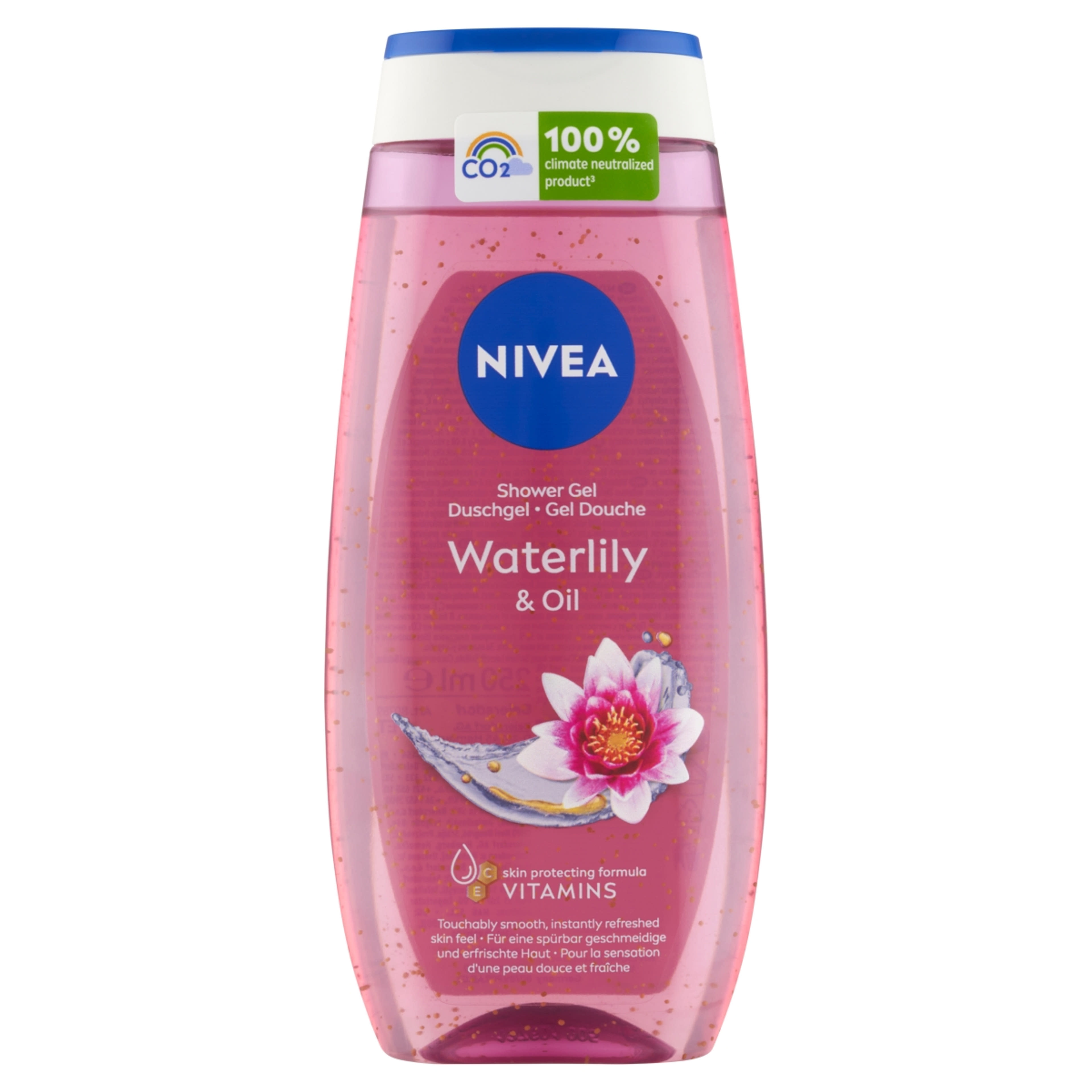Nivea tusfürdő Waterlily & oil - 250 ml