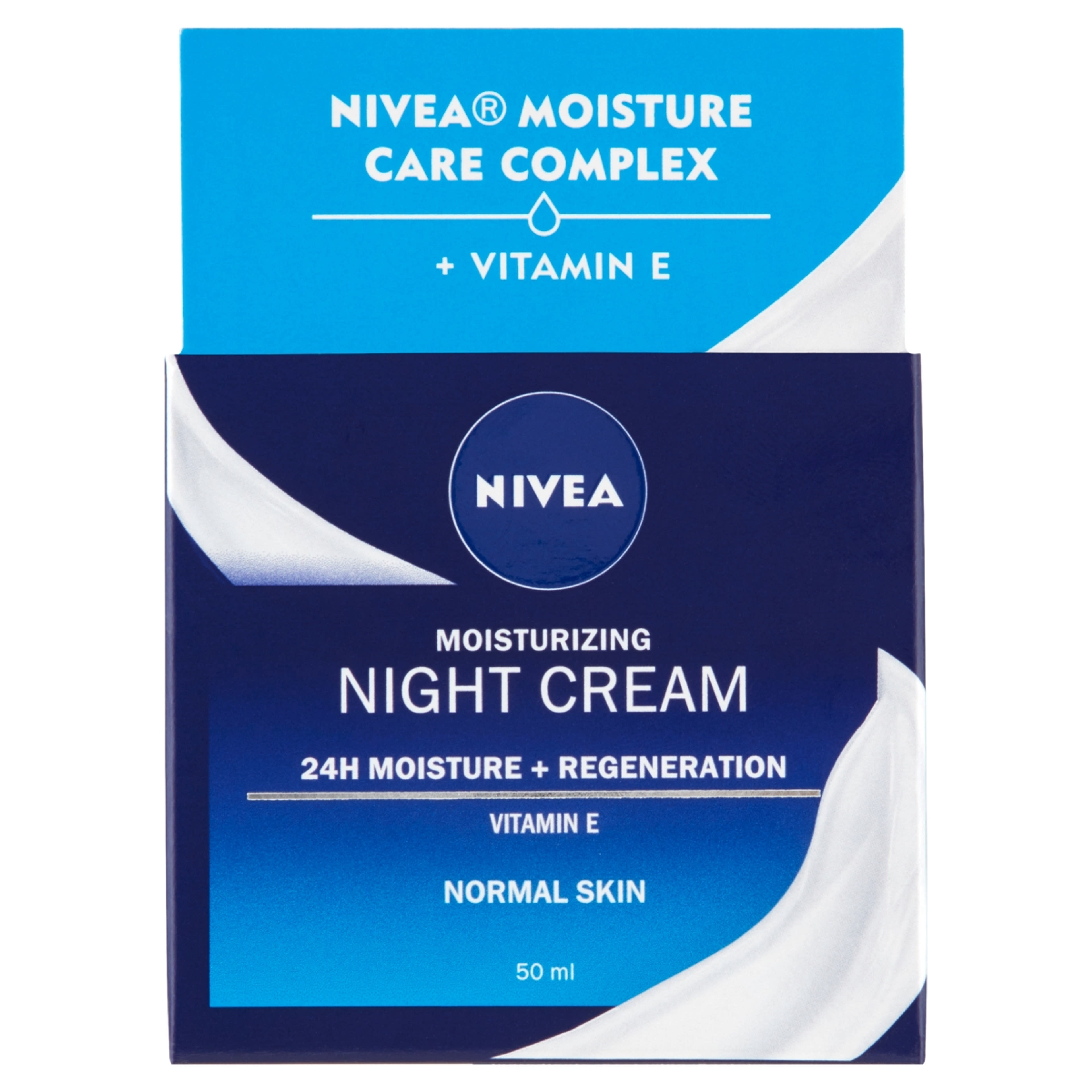 Nivea Essentials regeneráló éjszakai arckrém normál bőrre - 50 ml