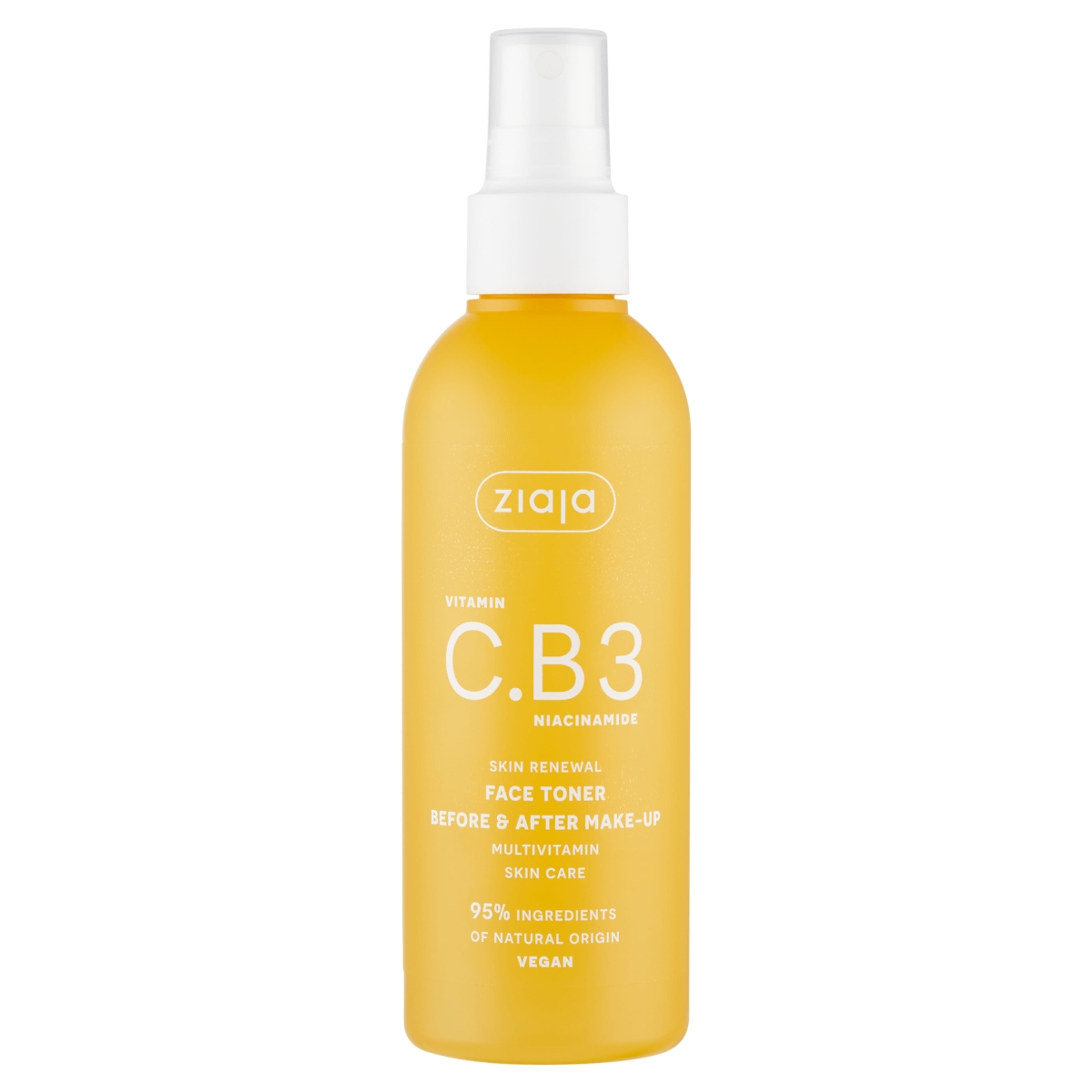 Ziaja C B3-vitamin tonik spray niacinamiddal - 190 ml