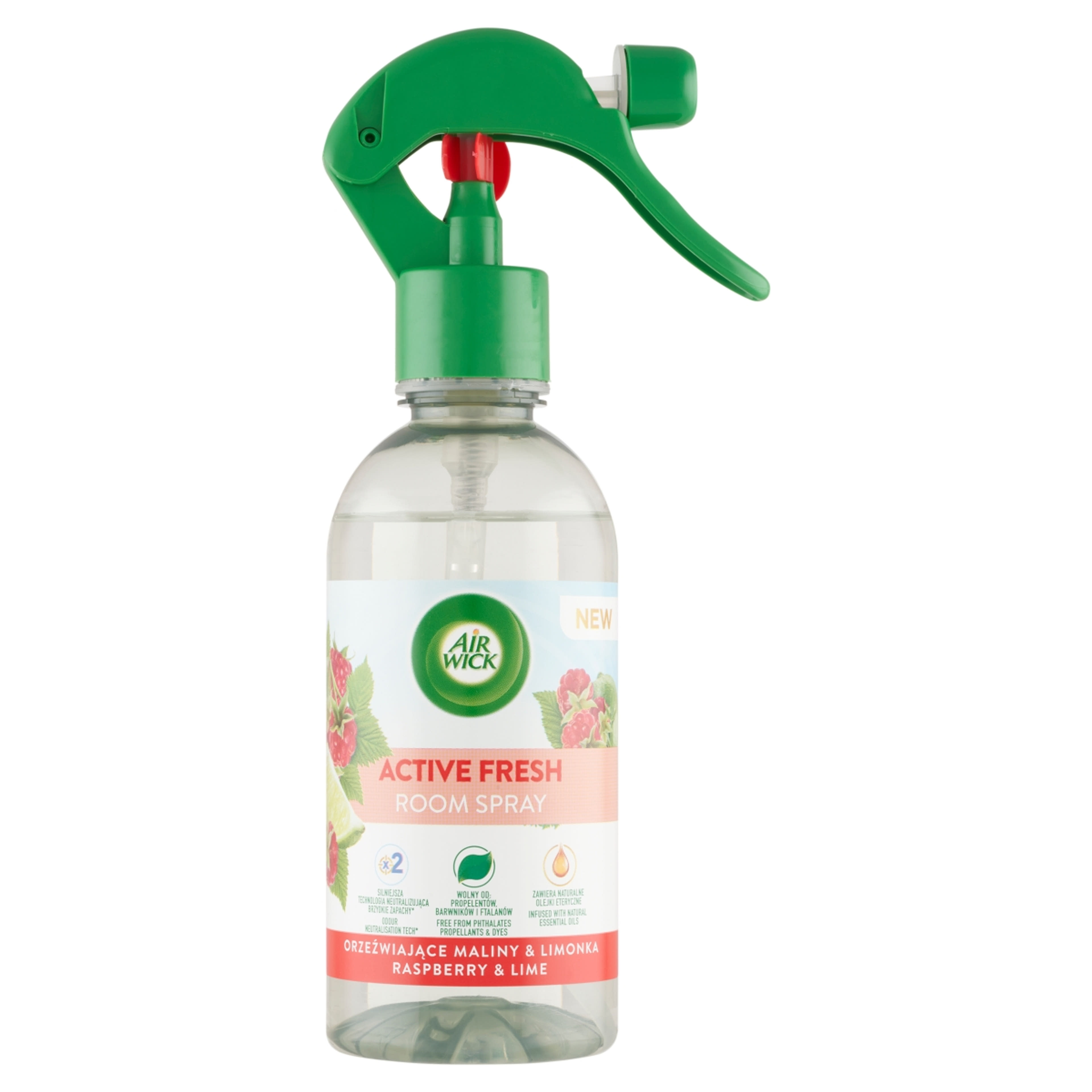 Air Wick szagsemlegesítő spray málna és lime - 237 ml