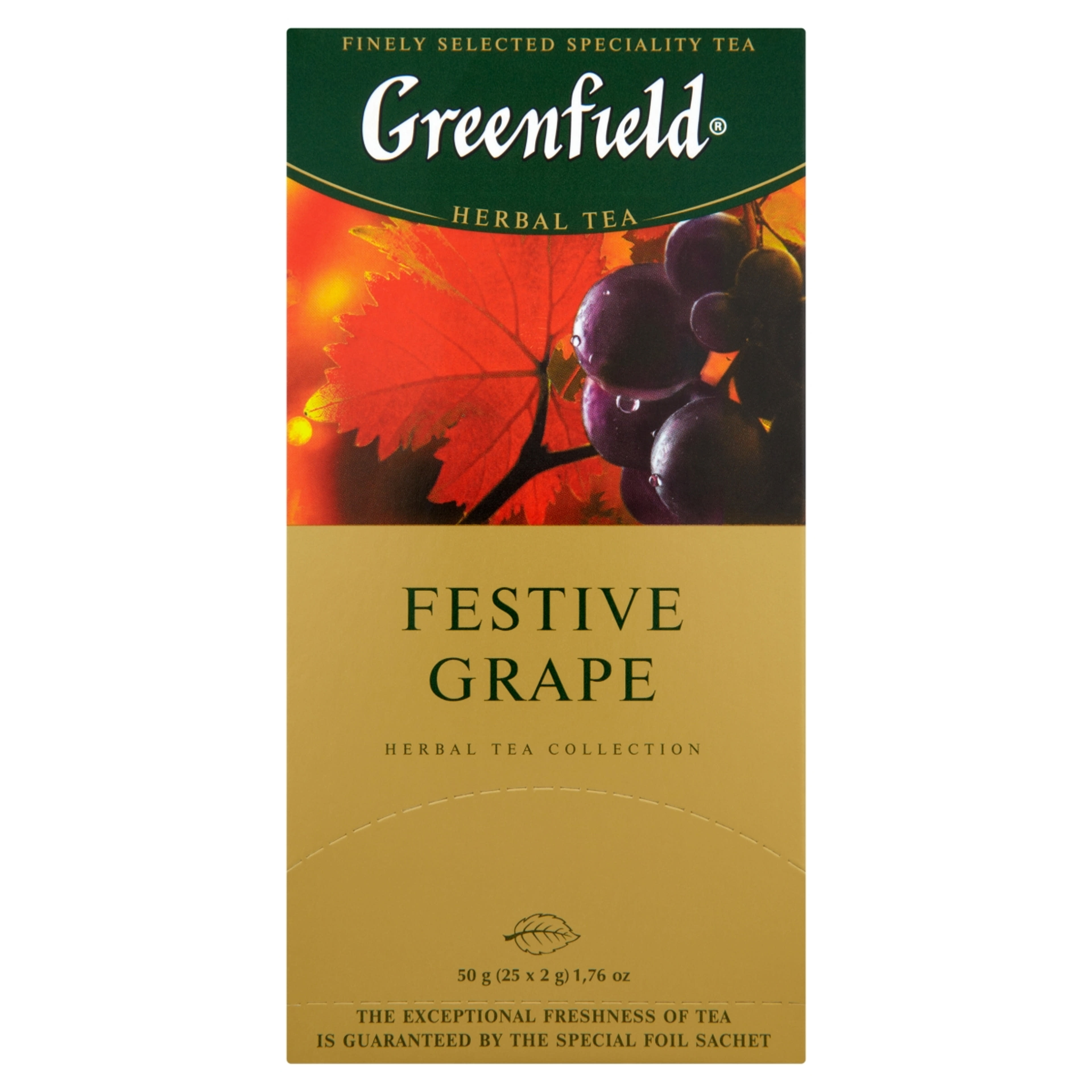 Greenfield Festive Grape tea - 50 g