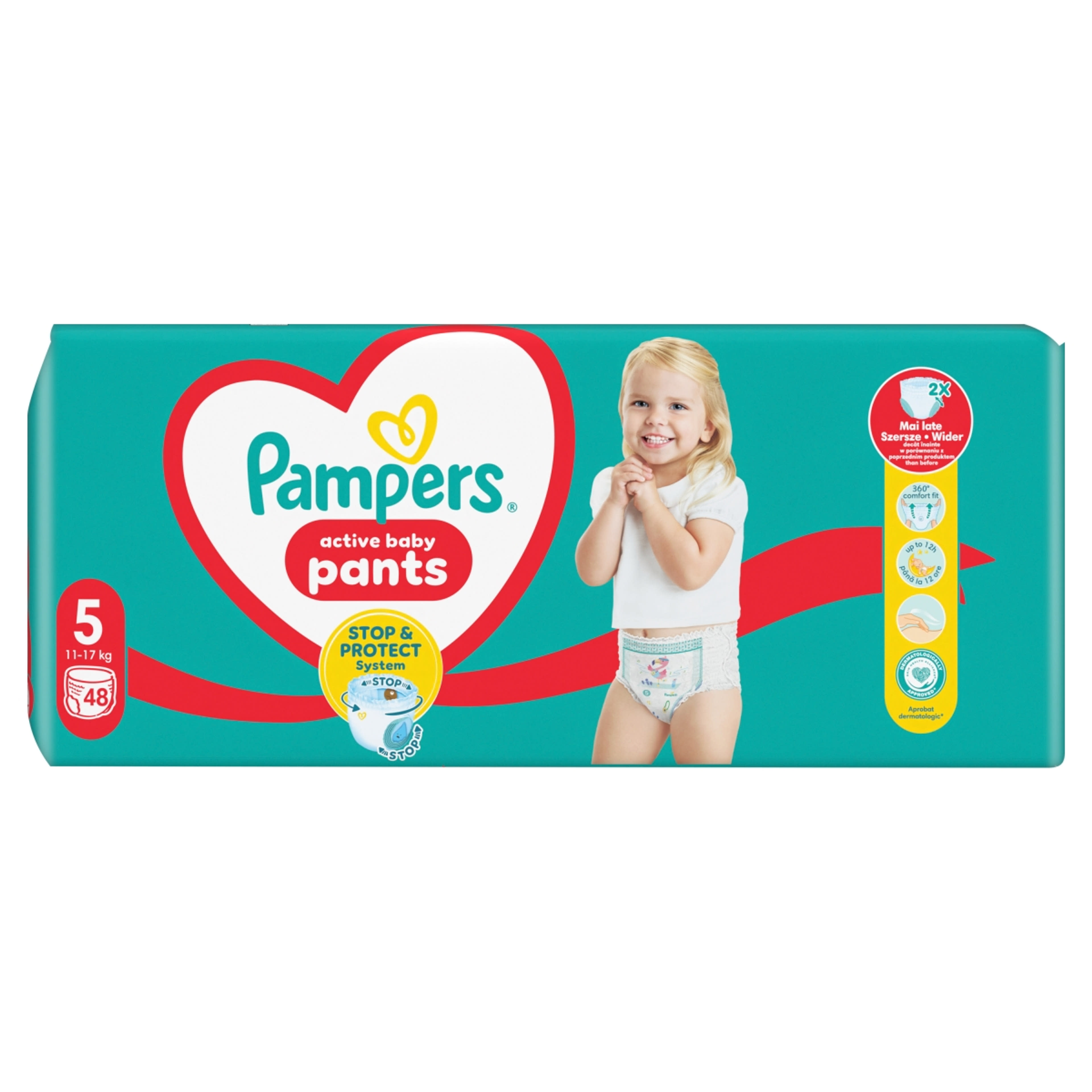 Pampers Pants Jumbo Pack Pelenka 5-ös 12-17kg - 48 db-3